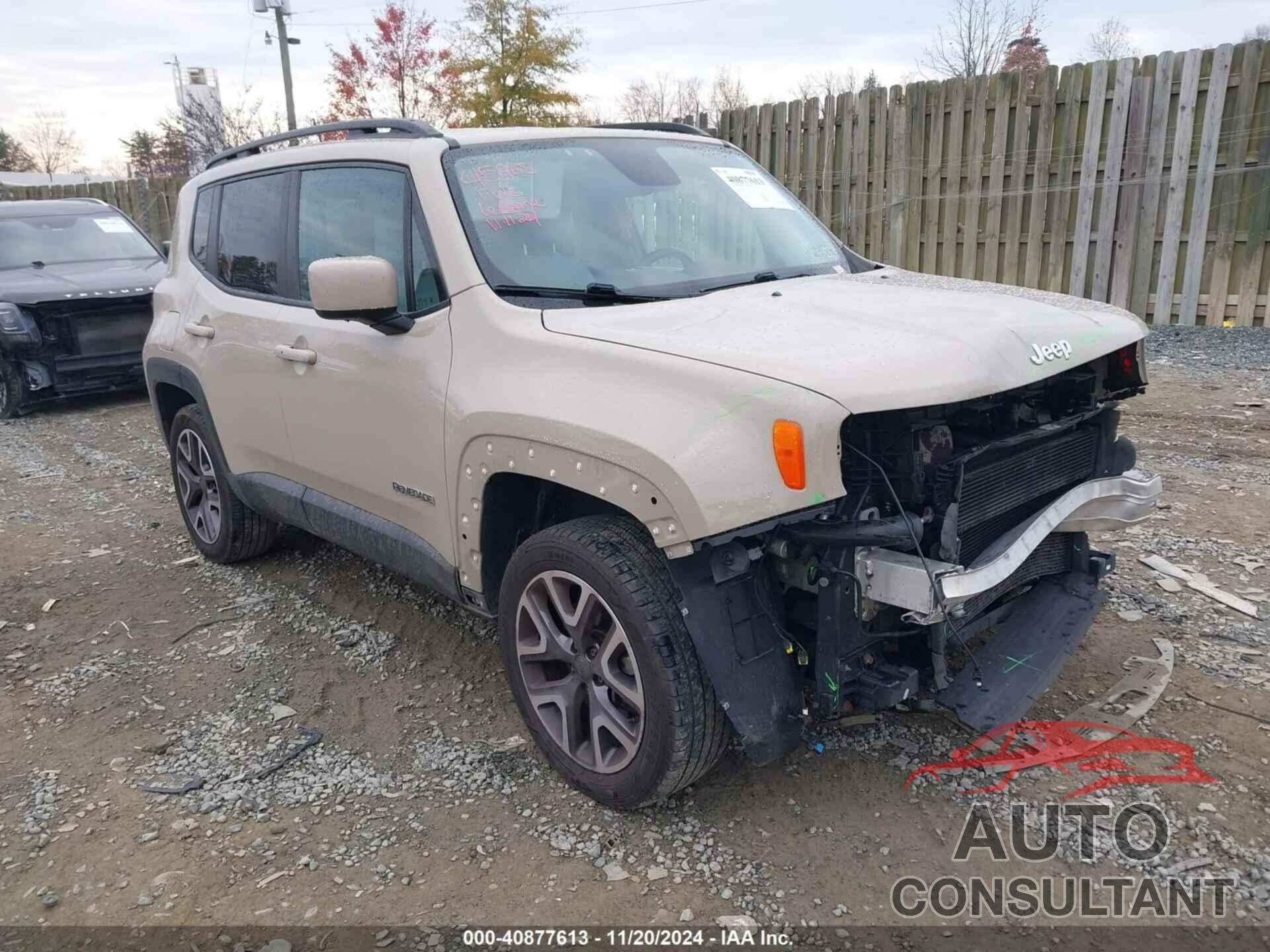 JEEP RENEGADE 2015 - ZACCJBBT4FPC05157