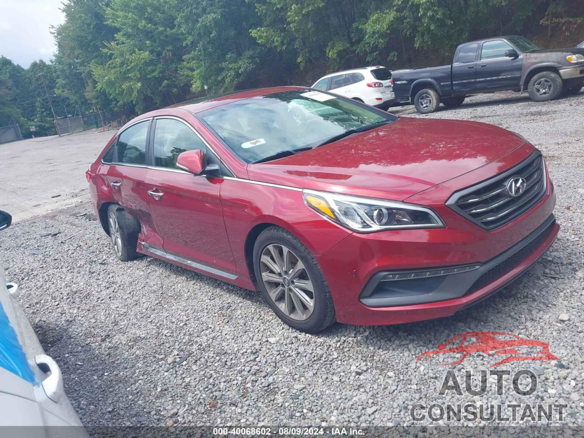 HYUNDAI SONATA 2016 - 5NPE34AF2GH424624