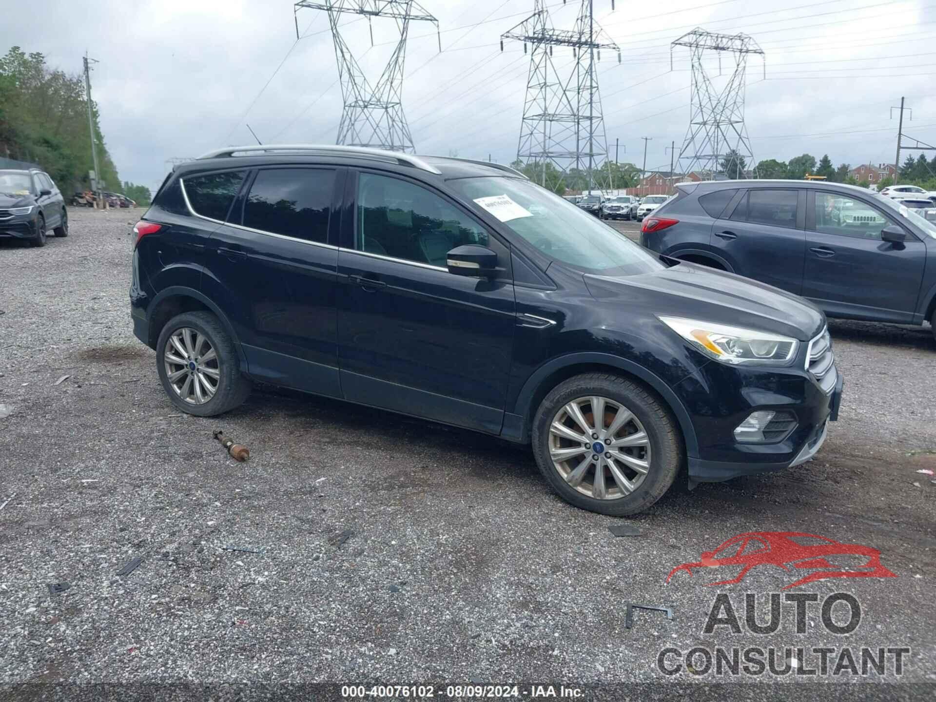 FORD ESCAPE 2017 - 1FMCU9JD1HUD86600