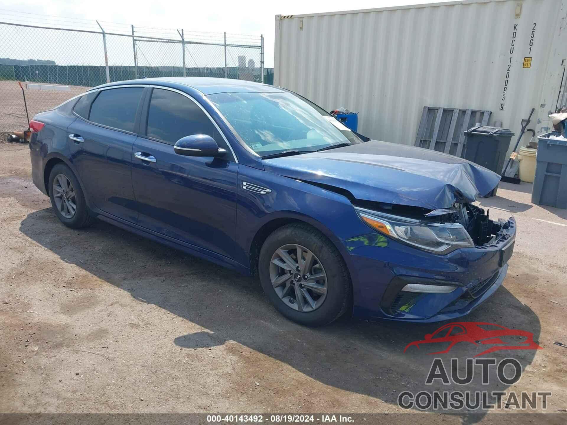 KIA OPTIMA 2020 - 5XXGT4L34LG419961