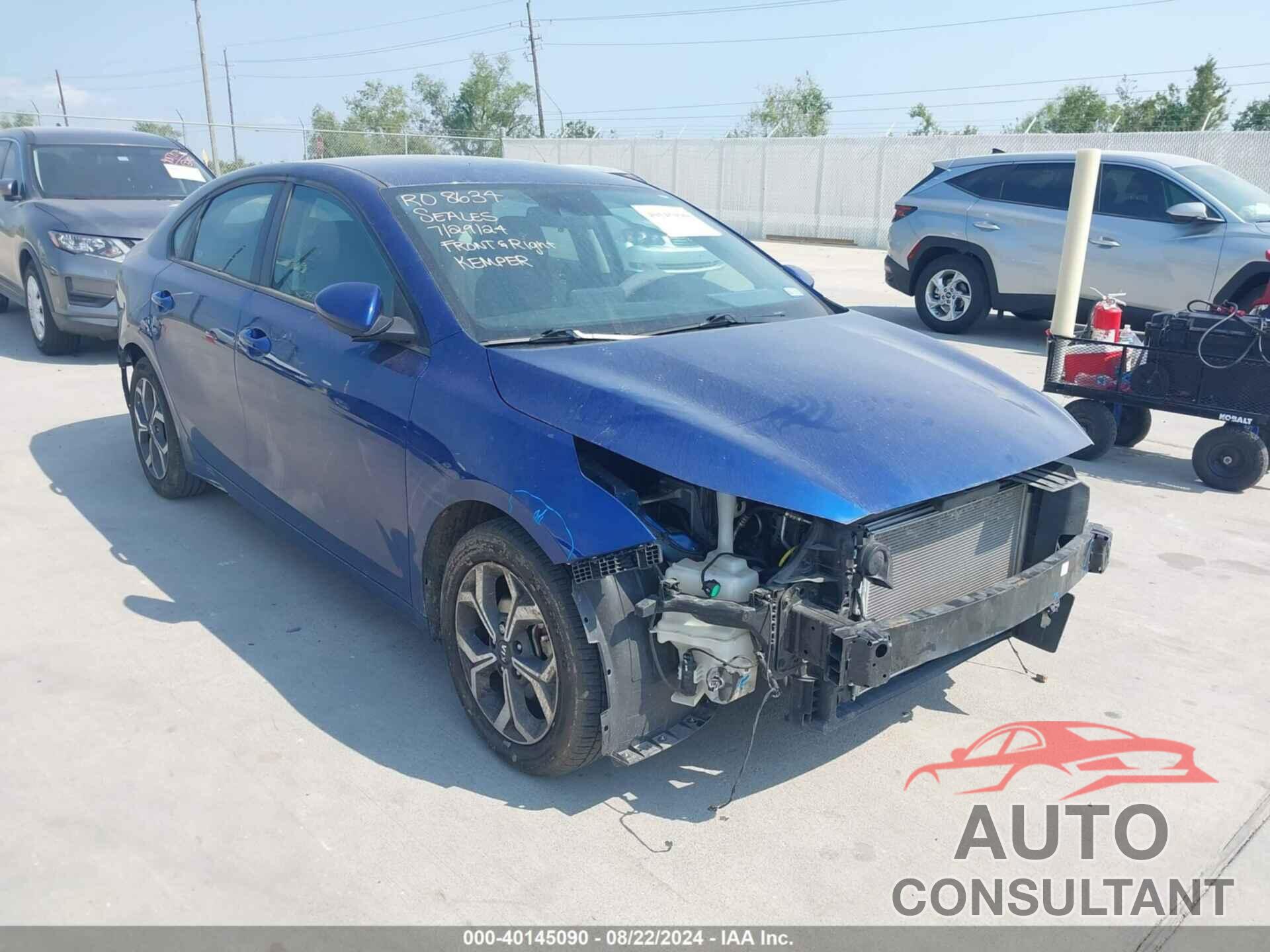 KIA FORTE 2020 - 3KPF24AD2LE198847