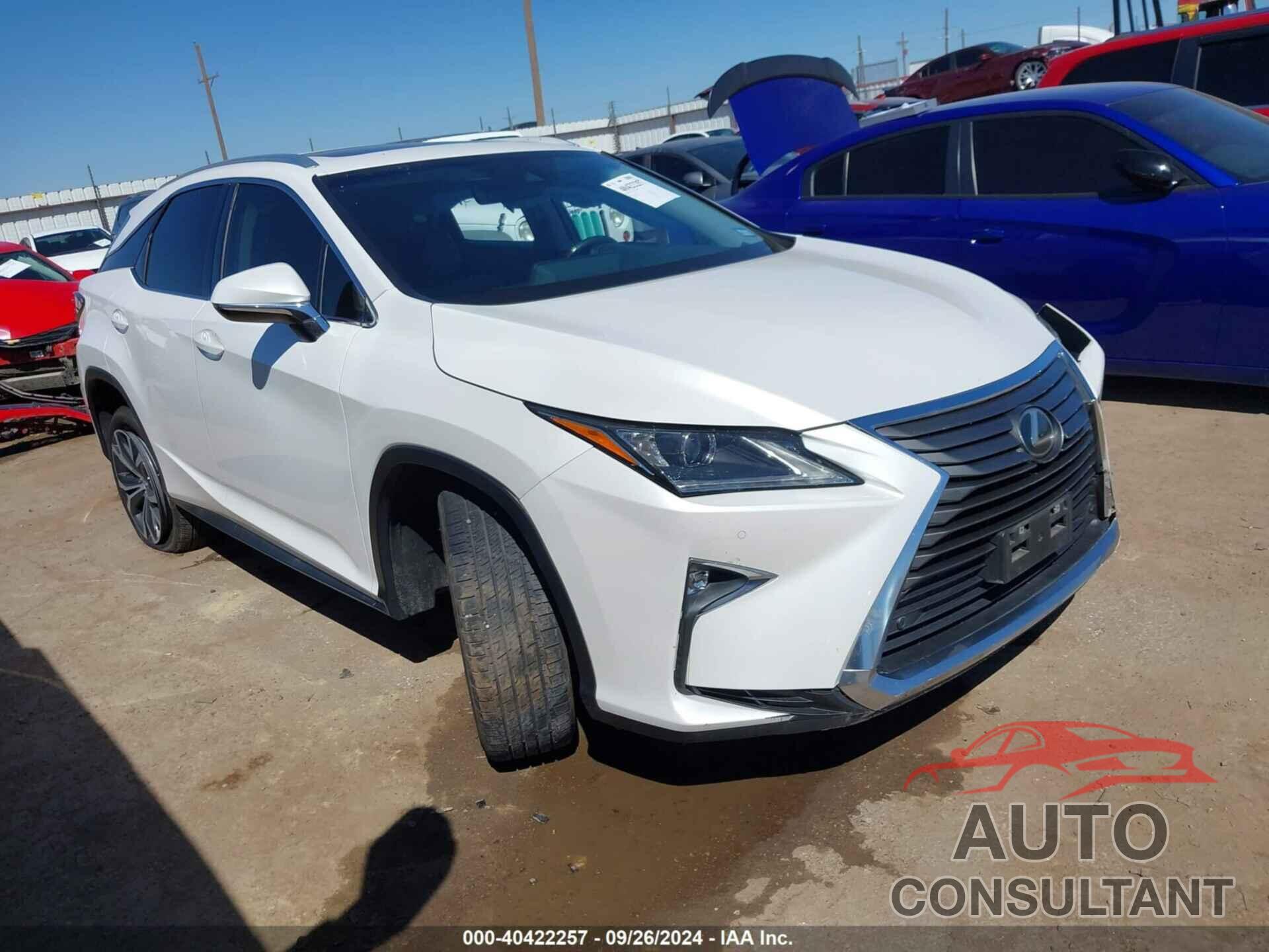 LEXUS RX 2018 - 2T2ZZMCA6JC112670