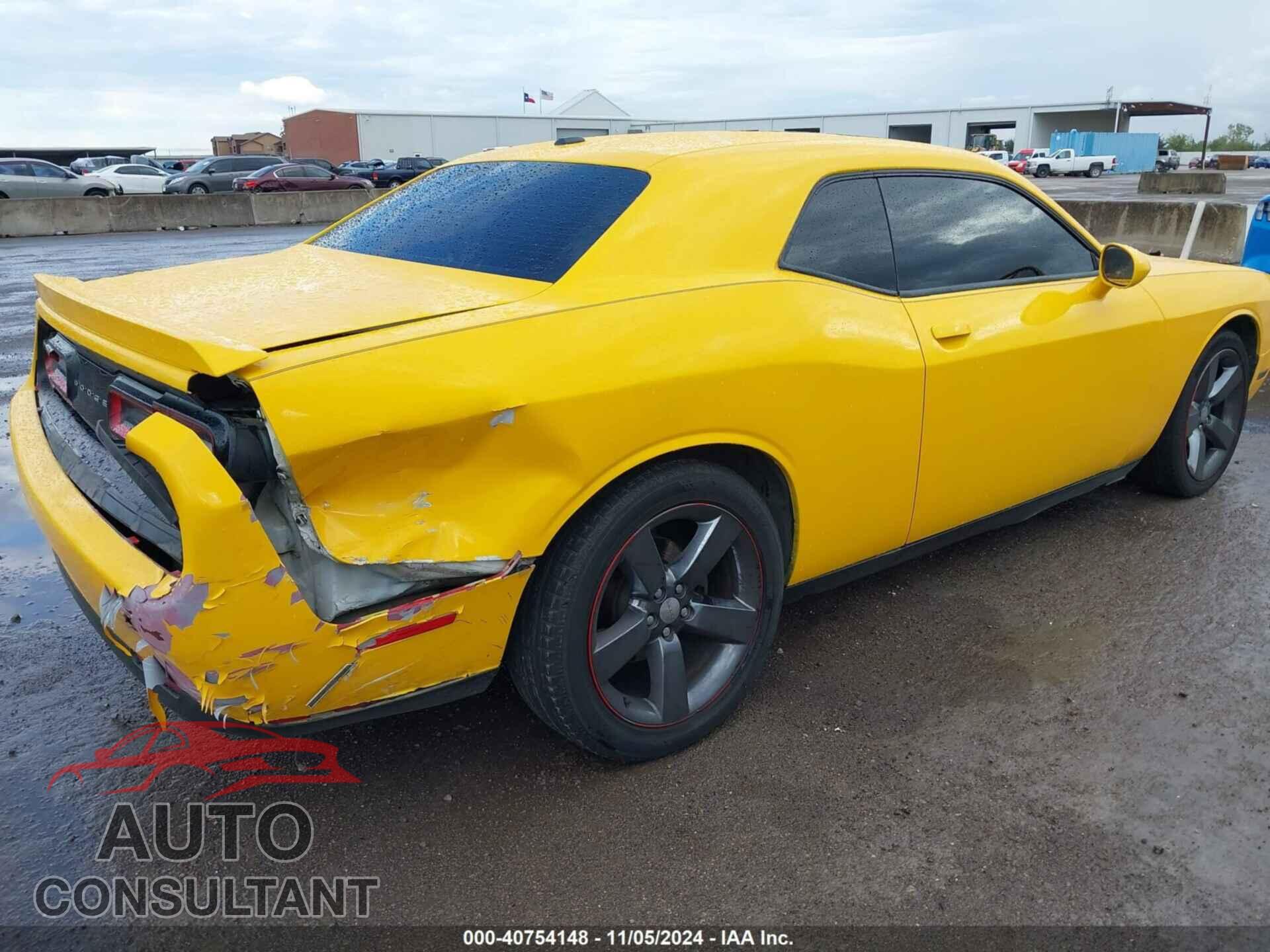 DODGE CHALLENGER 2012 - 2C3CDYAG6CH293175