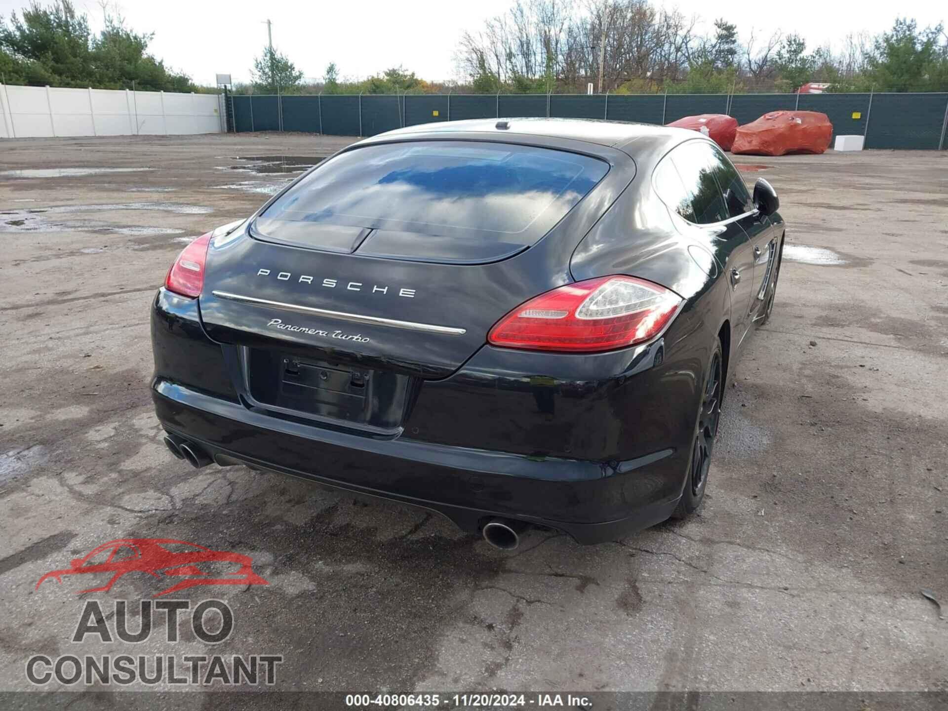 PORSCHE PANAMERA 2012 - WP0AC2A70CL091051