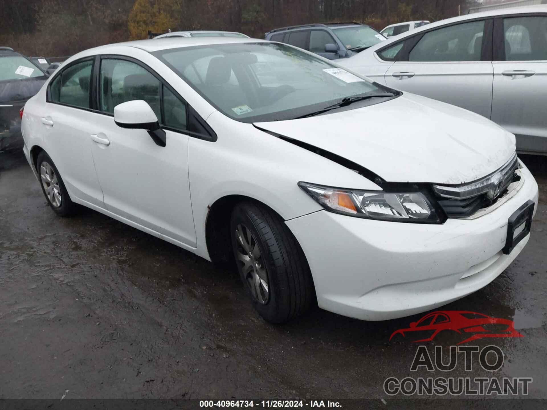 HONDA CIVIC 2012 - 2HGFB2F52CH558274