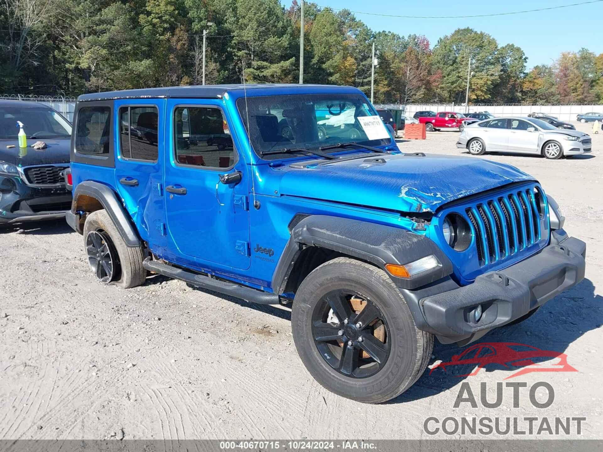 JEEP WRANGLER UNLIMITED 2022 - 1C4HJXDG0NW194825