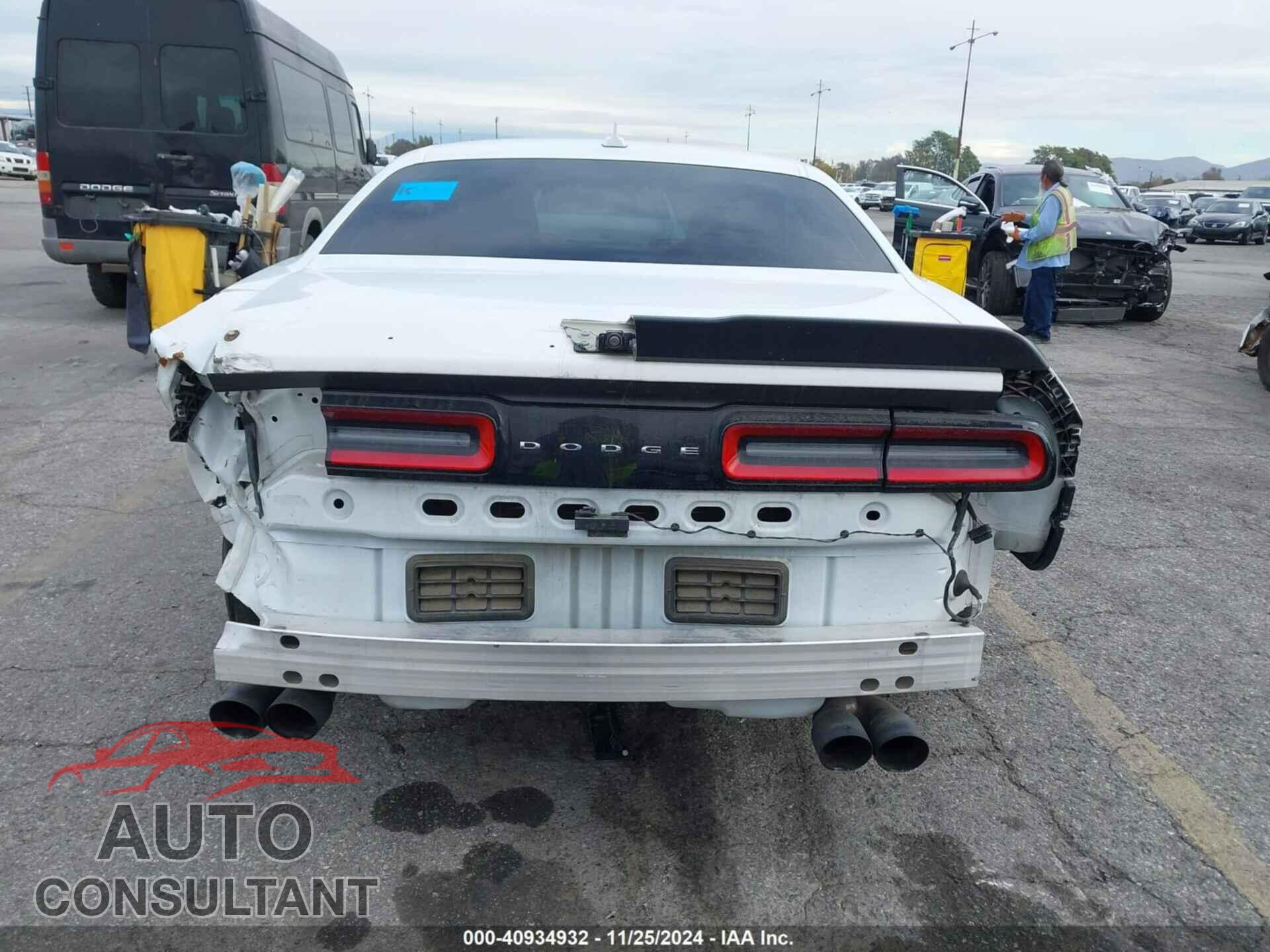 DODGE CHALLENGER 2019 - 2C3CDZFJ8KH714662