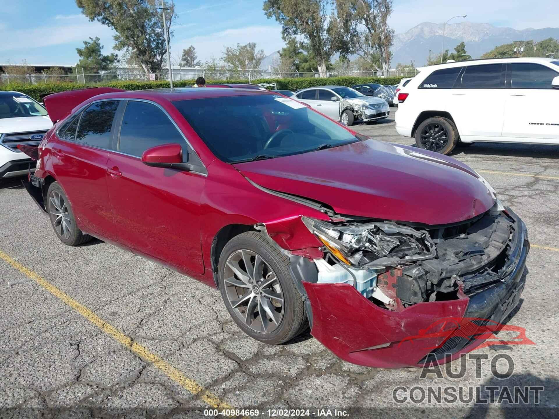 TOYOTA CAMRY 2017 - 4T1BF1FK7HU729201