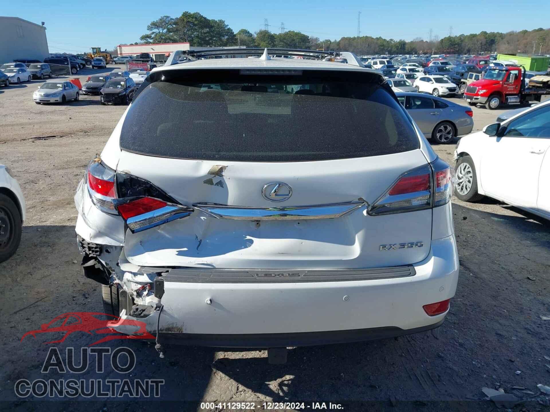 LEXUS RX 350 2015 - 2T2ZK1BA4FC202525