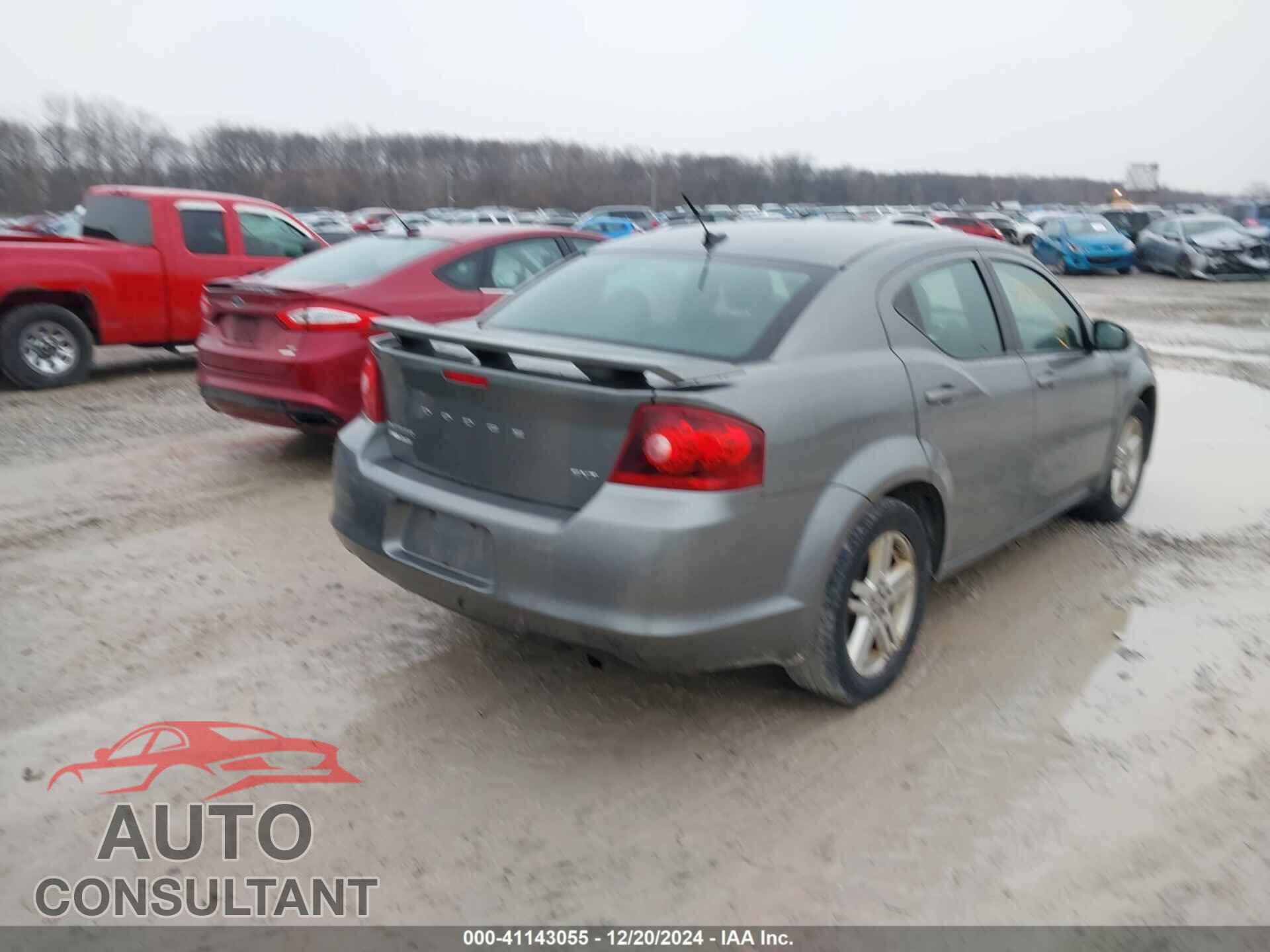 DODGE AVENGER 2012 - 1C3CDZCBXCN194857