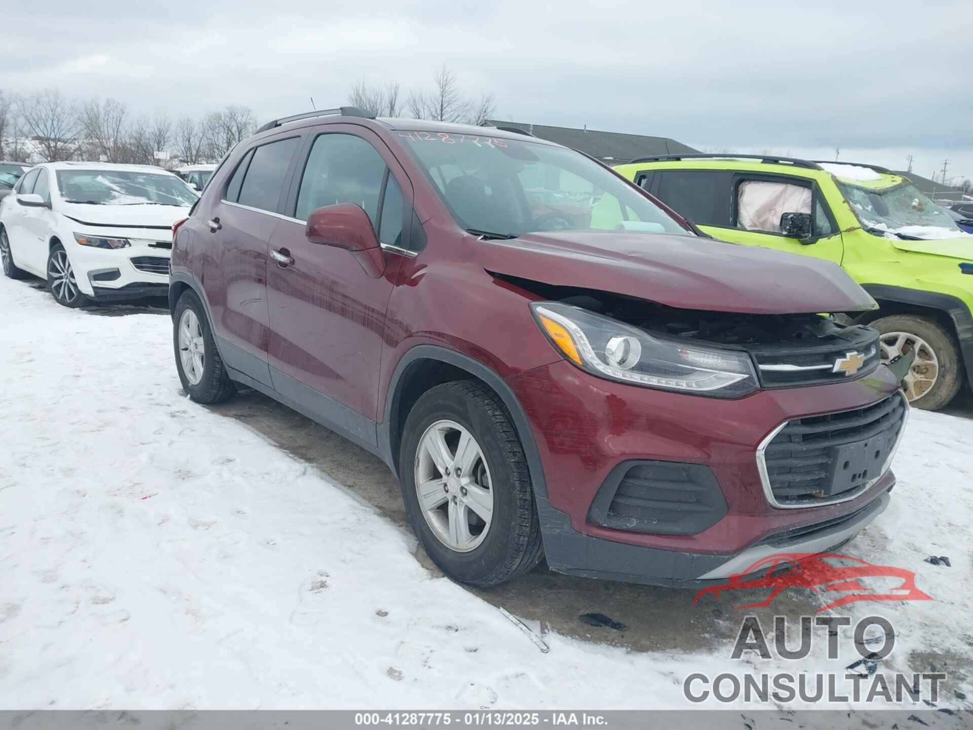 CHEVROLET TRAX 2017 - 3GNCJLSB7HL199385