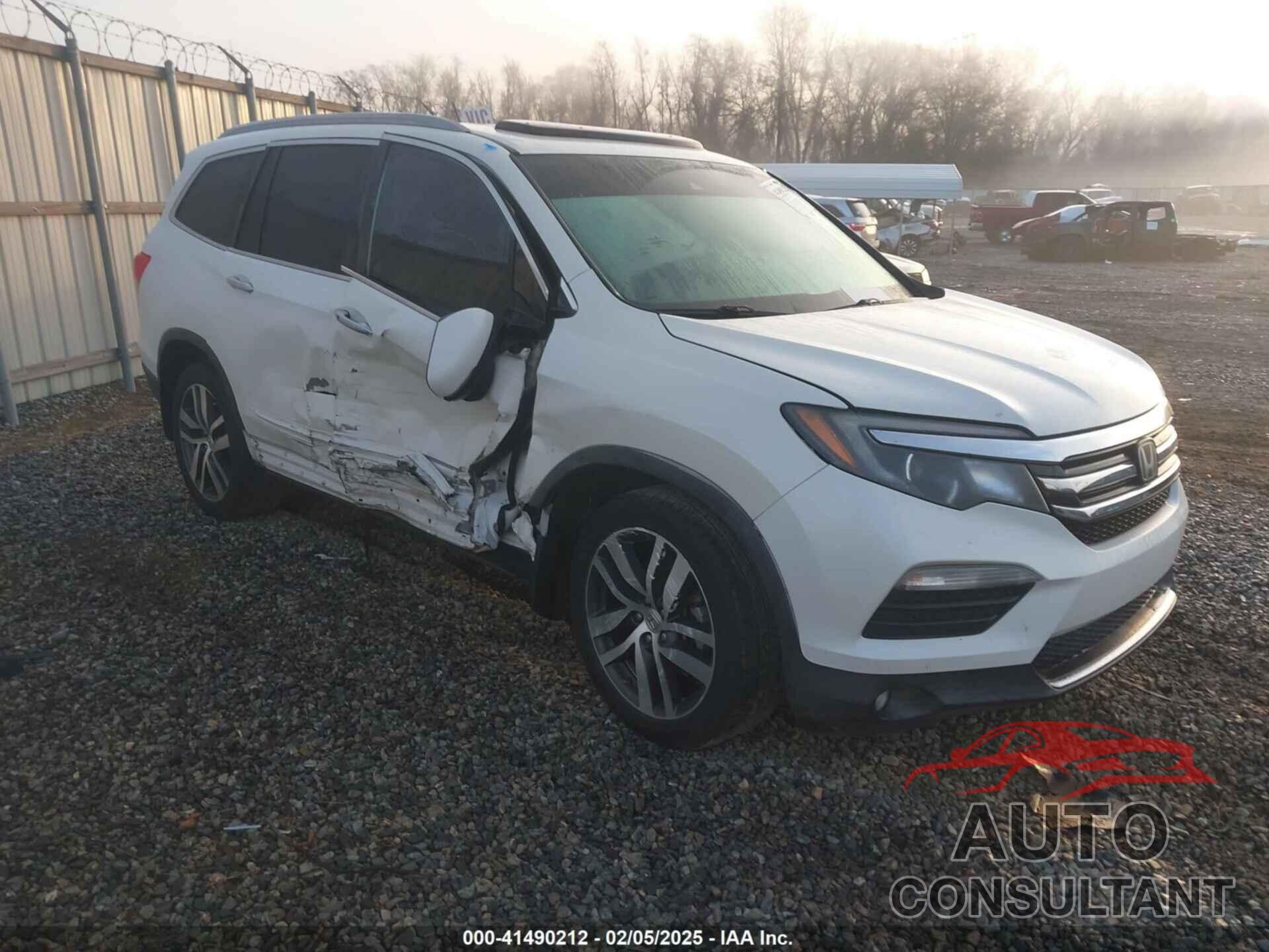 HONDA PILOT 2016 - 5FNYF5H99GB019725