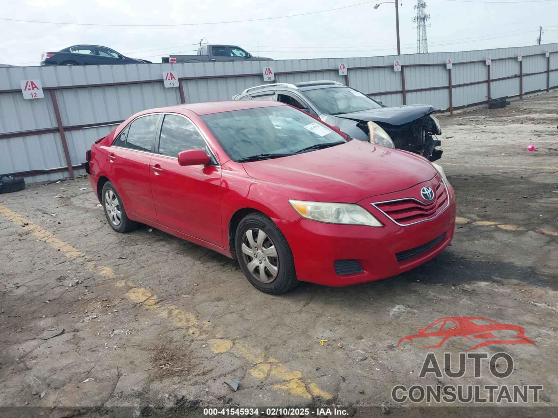 TOYOTA CAMRY 2010 - 4T4BF3EK9AR026028