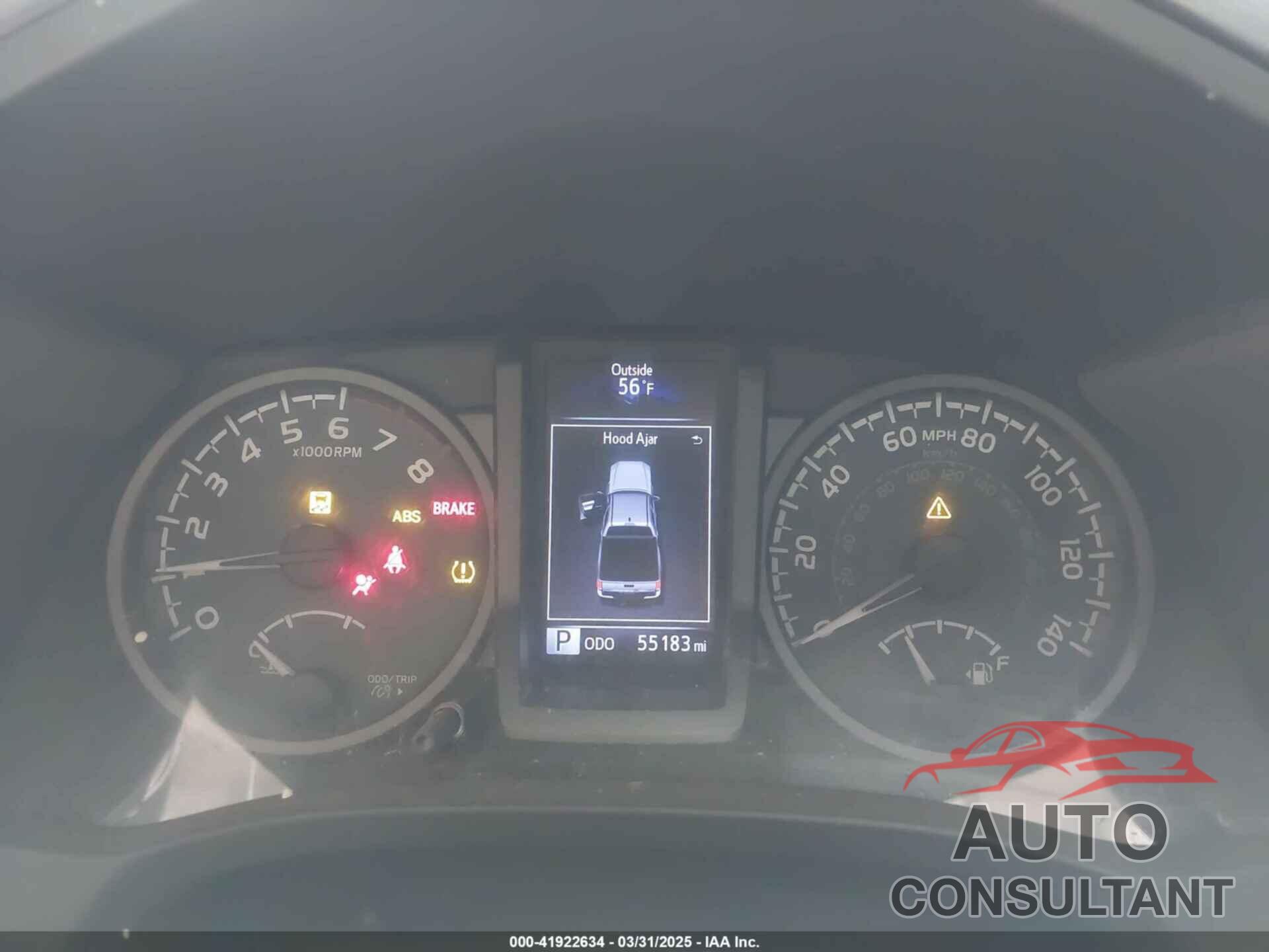 TOYOTA TACOMA 2019 - 3TMCZ5AN6KM194530