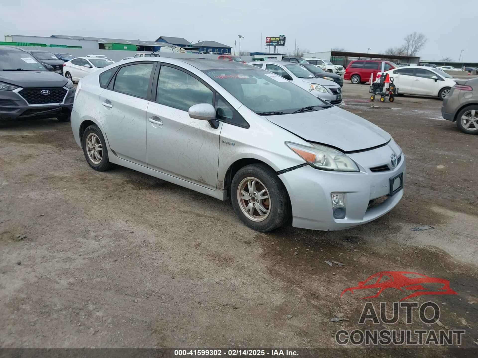 TOYOTA PRIUS 2010 - JTDKN3DU8A1269318