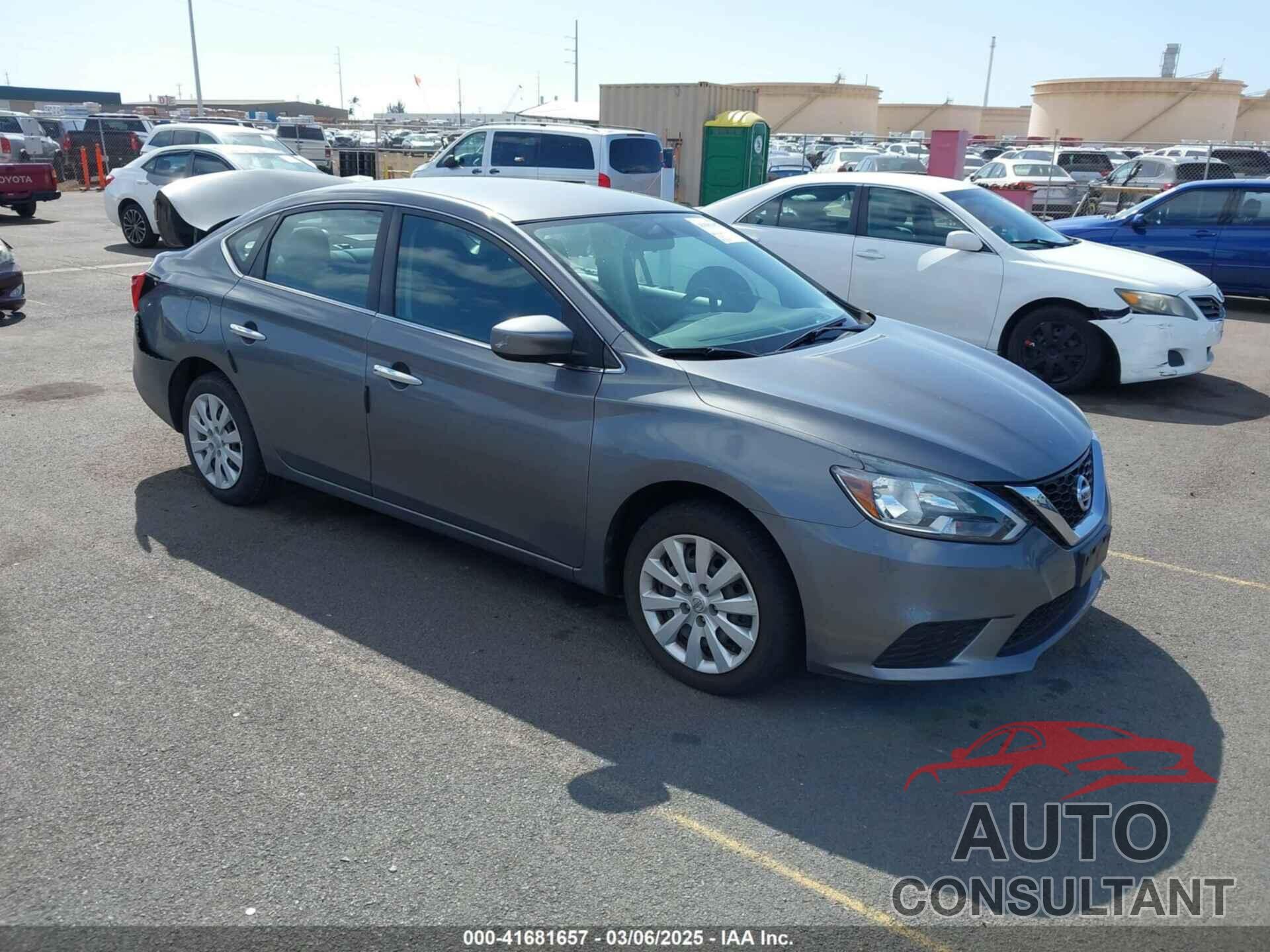 NISSAN SENTRA 2019 - 3N1AB7AP5KY245956