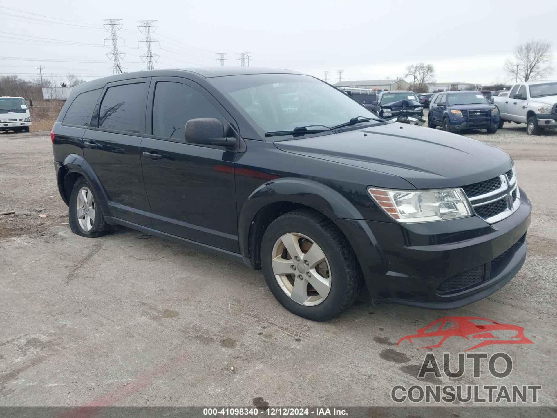 DODGE JOURNEY 2013 - 3C4PDCABXDT561822