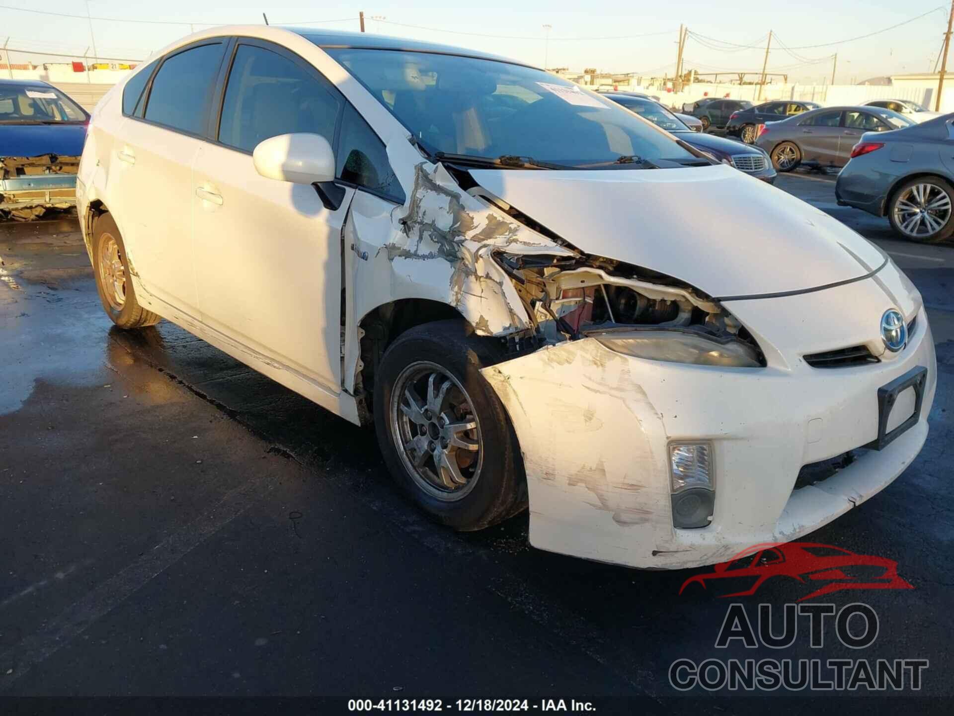 TOYOTA PRIUS 2010 - JTDKN3DU2A0138486