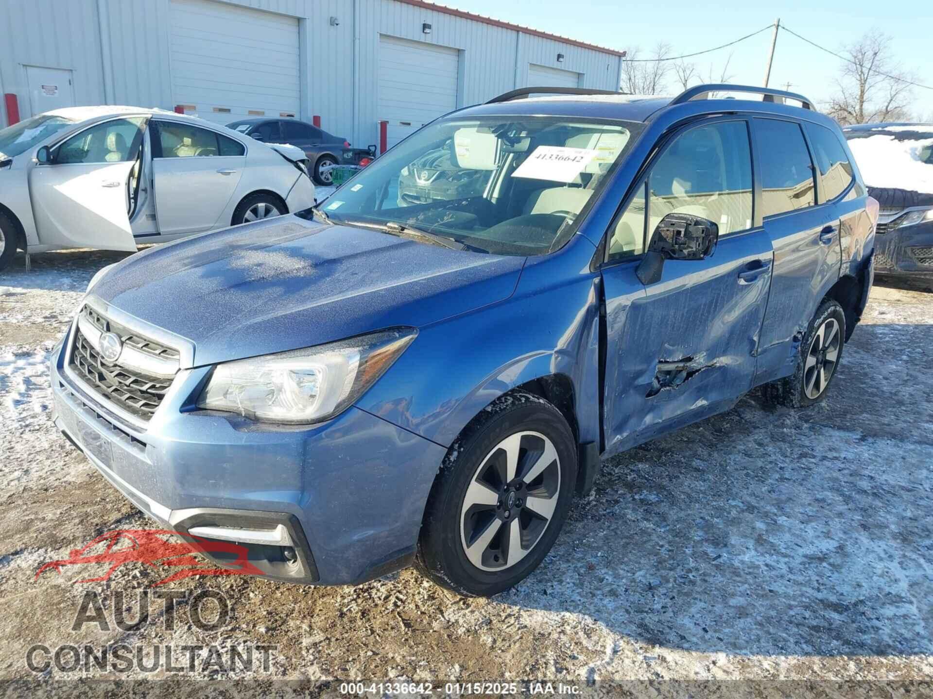 SUBARU FORESTER 2018 - JF2SJAEC8JH429910