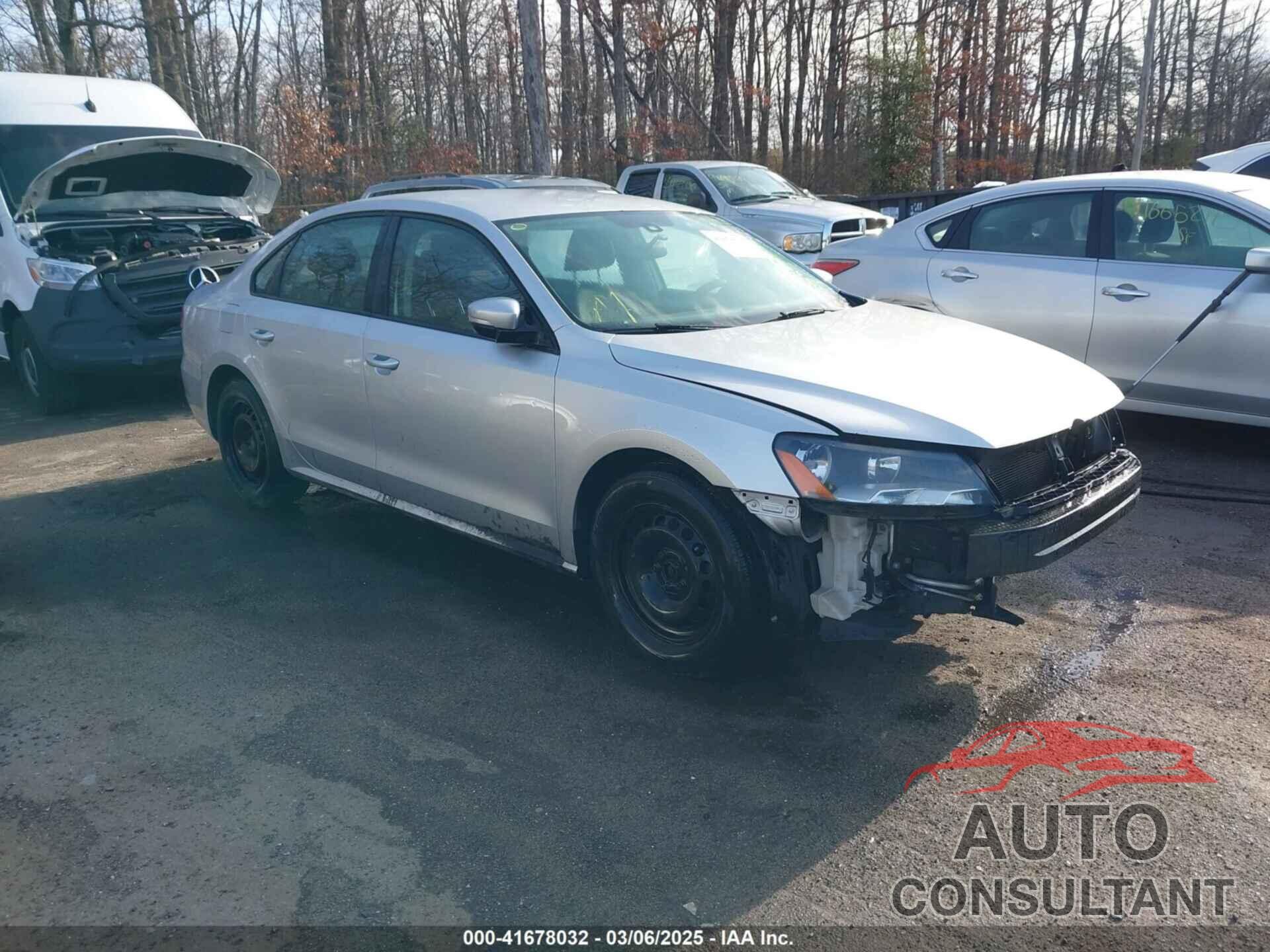 VOLKSWAGEN PASSAT 2014 - 1VWAP7A39EC023880