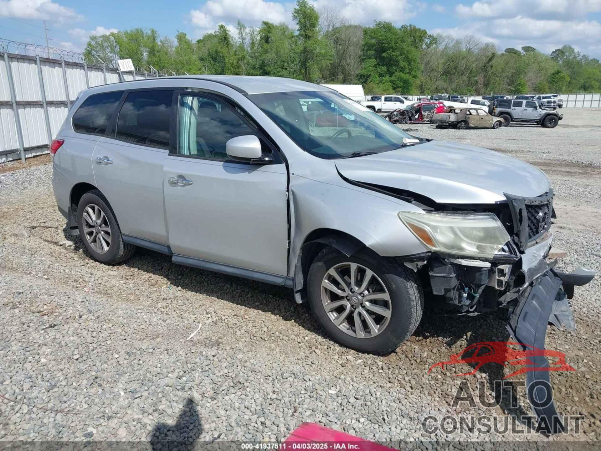 NISSAN PATHFINDER 2013 - 5N1AR2MN4DC648114