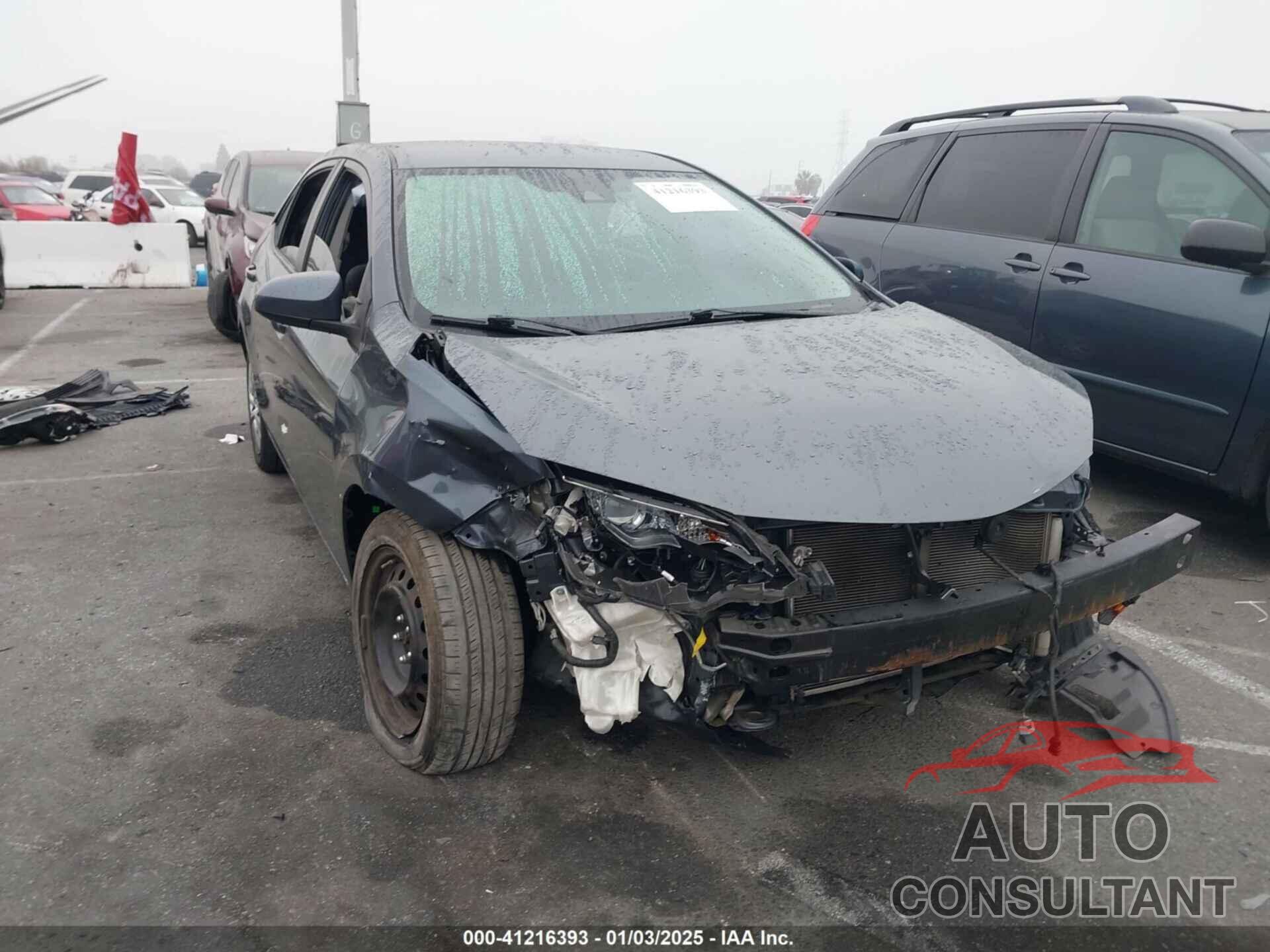 TOYOTA COROLLA 2019 - 2T1BURHE2KC134860