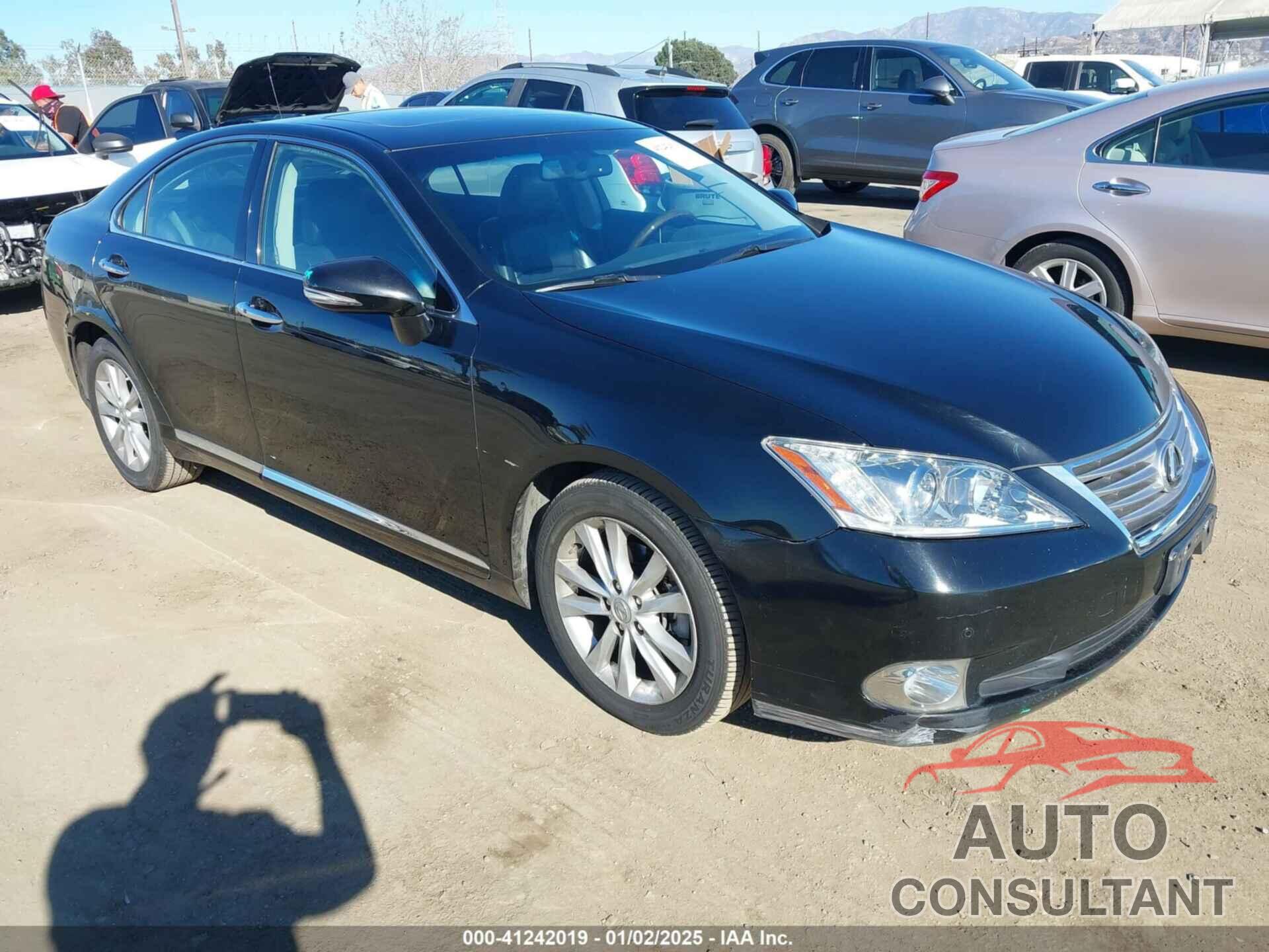 LEXUS ES 350 2010 - JTHBK1EG5A2365129