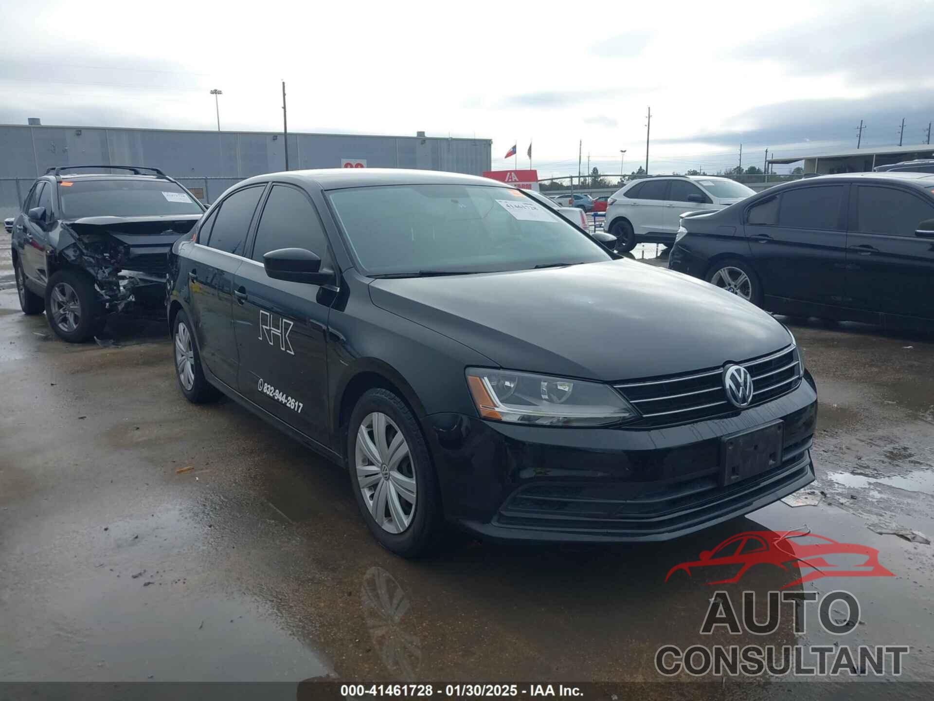 VOLKSWAGEN JETTA 2017 - 3VW2B7AJ6HM414683