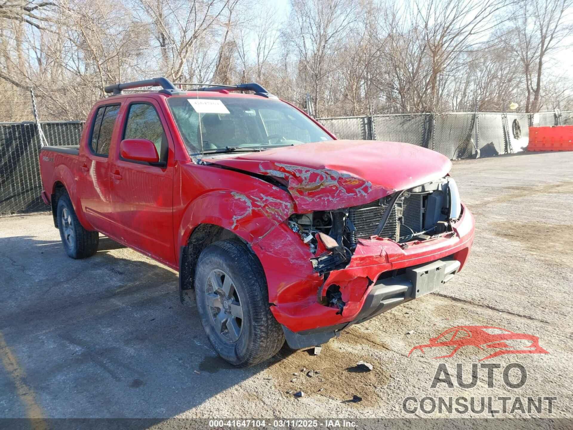 NISSAN FRONTIER 2011 - 1N6AD0EVXBC451643