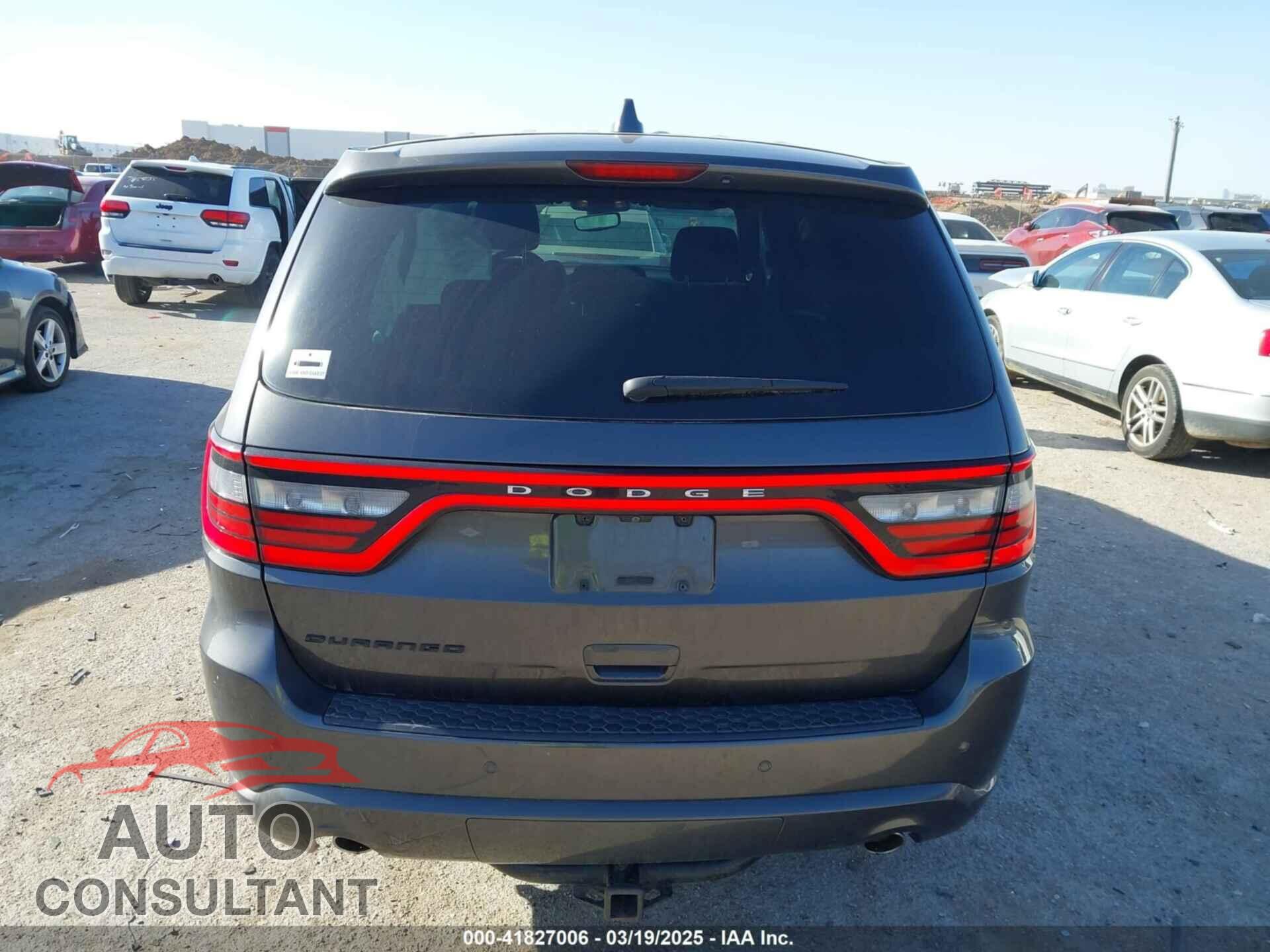 DODGE DURANGO 2017 - 1C4RDHAG3HC960445