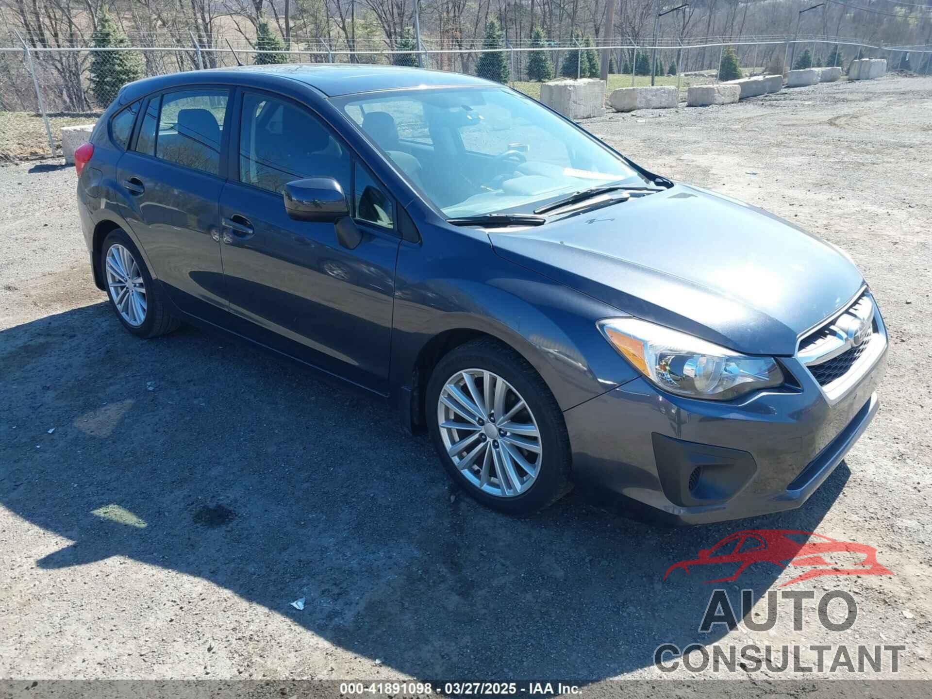 SUBARU IMPREZA 2013 - JF1GPAD66DH818375