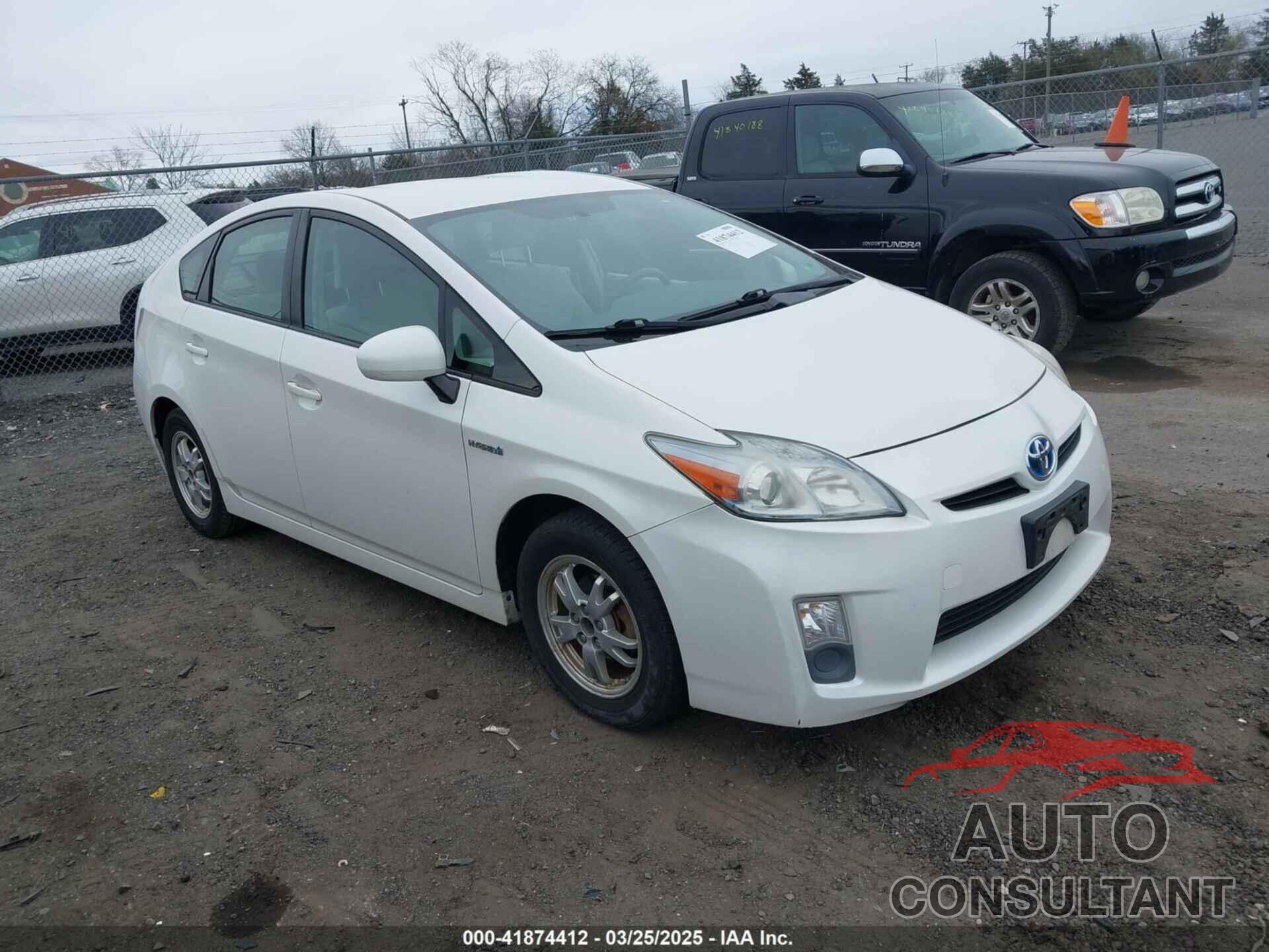 TOYOTA PRIUS 2010 - JTDKN3DU7A5185001