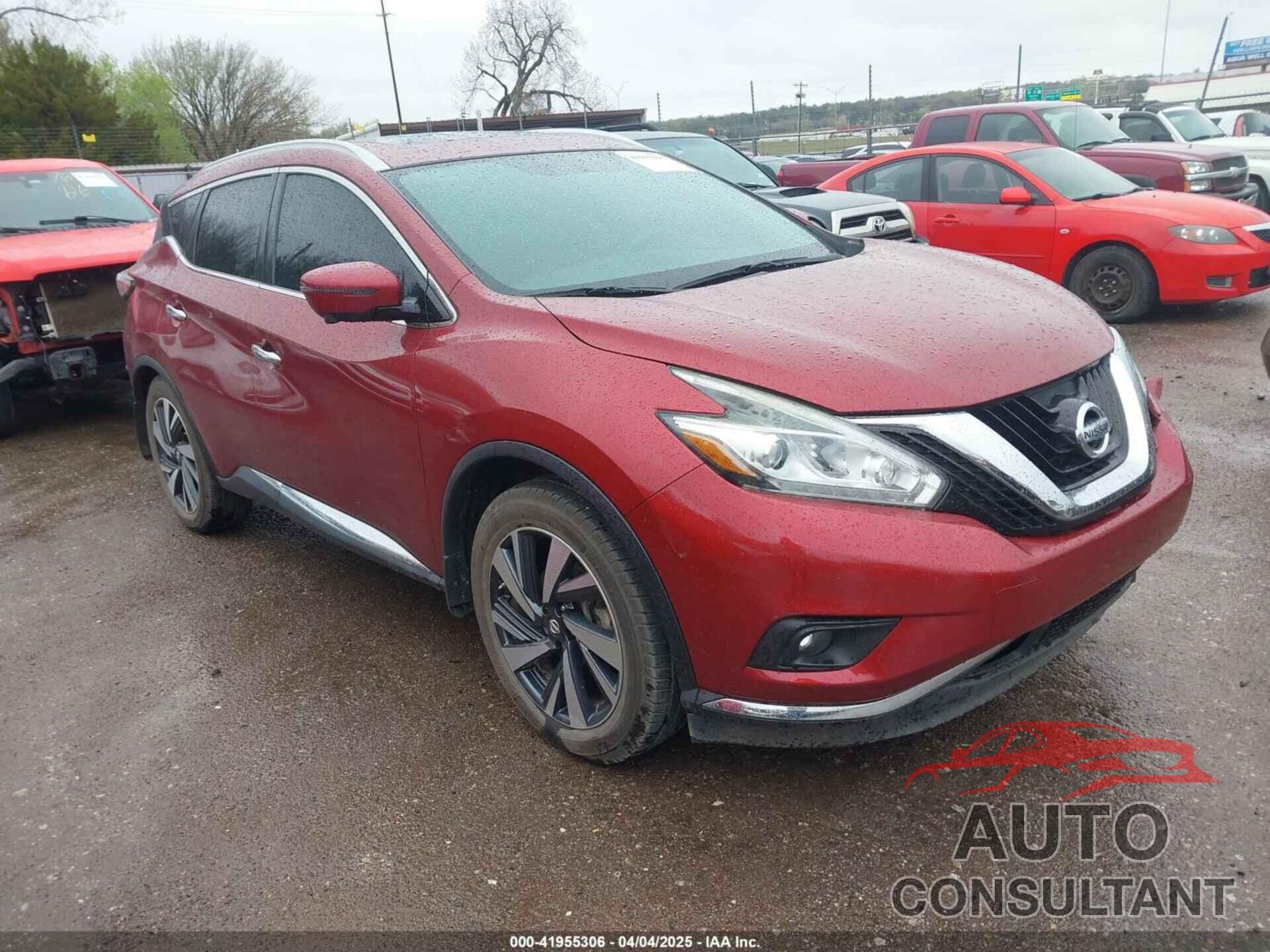 NISSAN MURANO 2016 - 5N1AZ2MGXGN133452