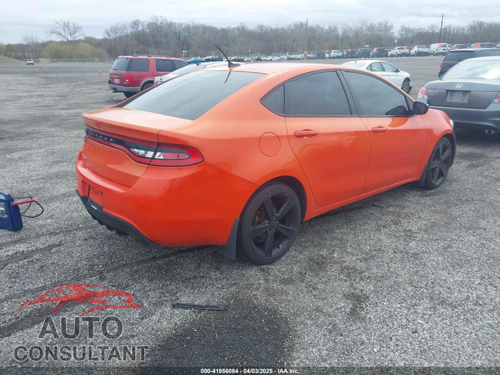 DODGE DART 2015 - 1C3CDFBB5FD415887