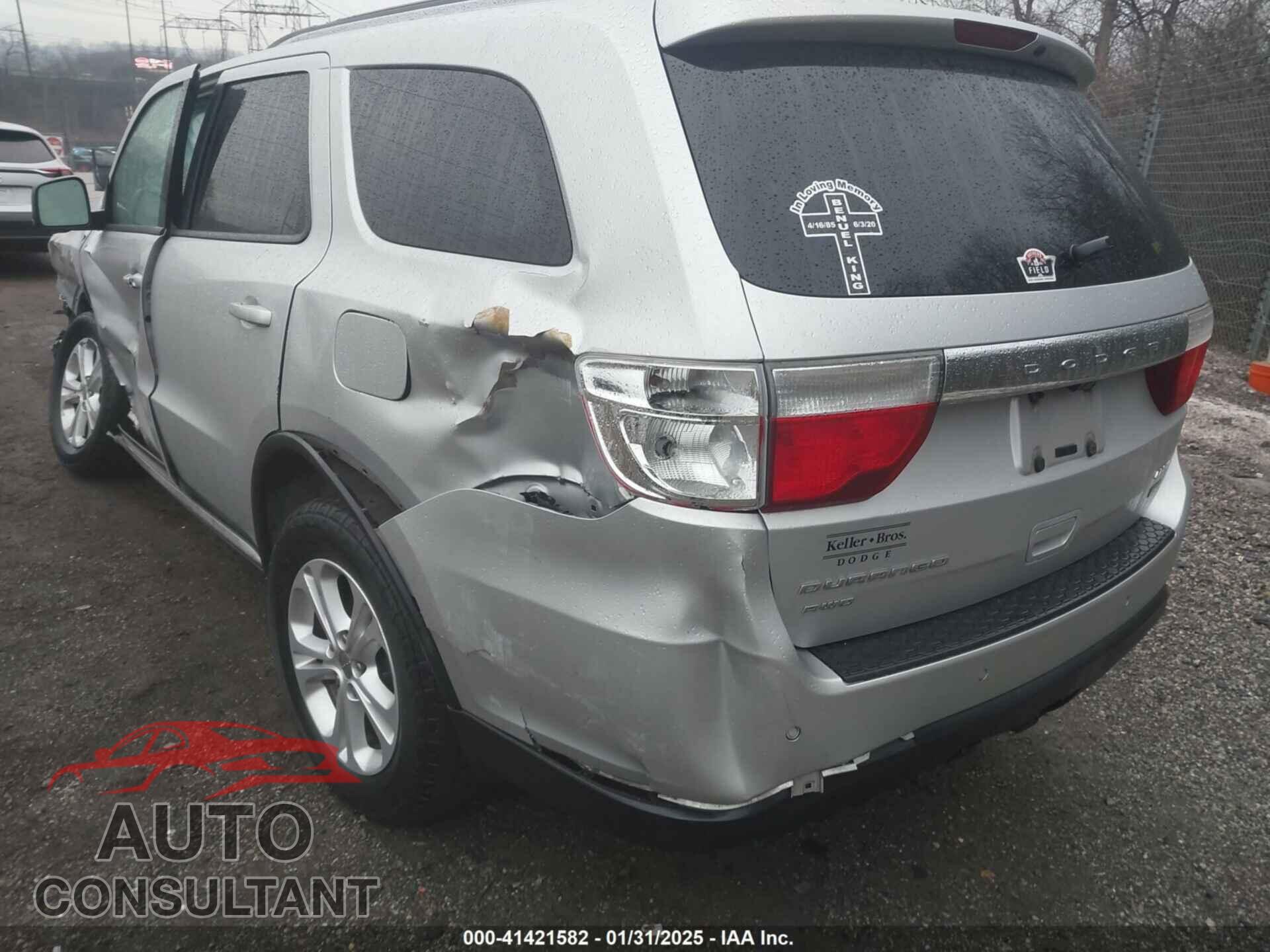 DODGE DURANGO 2012 - 1C4RDJDG2CC153071