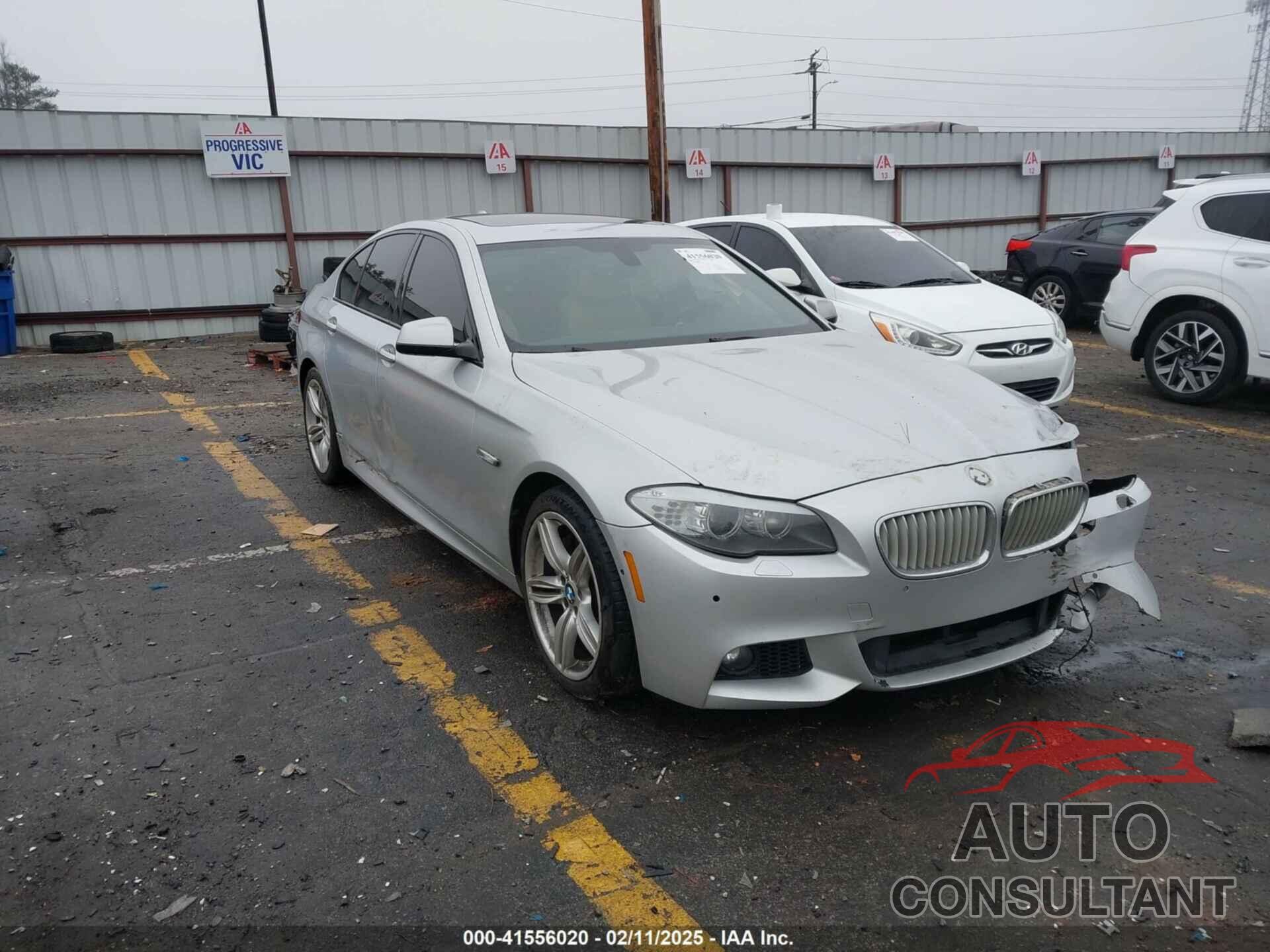 BMW 550I 2013 - WBAFR9C57DDX80666