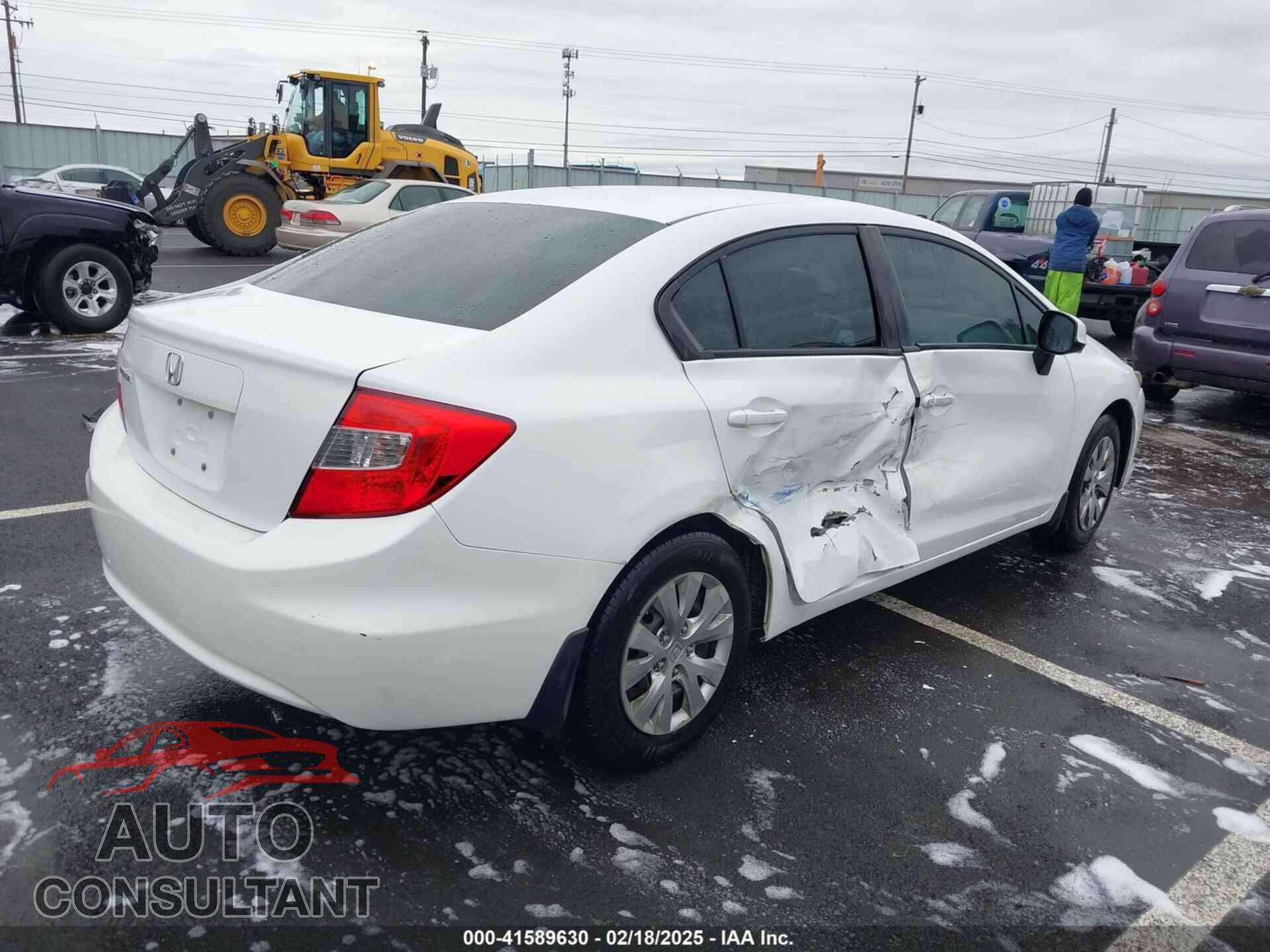 HONDA CIVIC 2012 - 19XFB2F5XCE356423