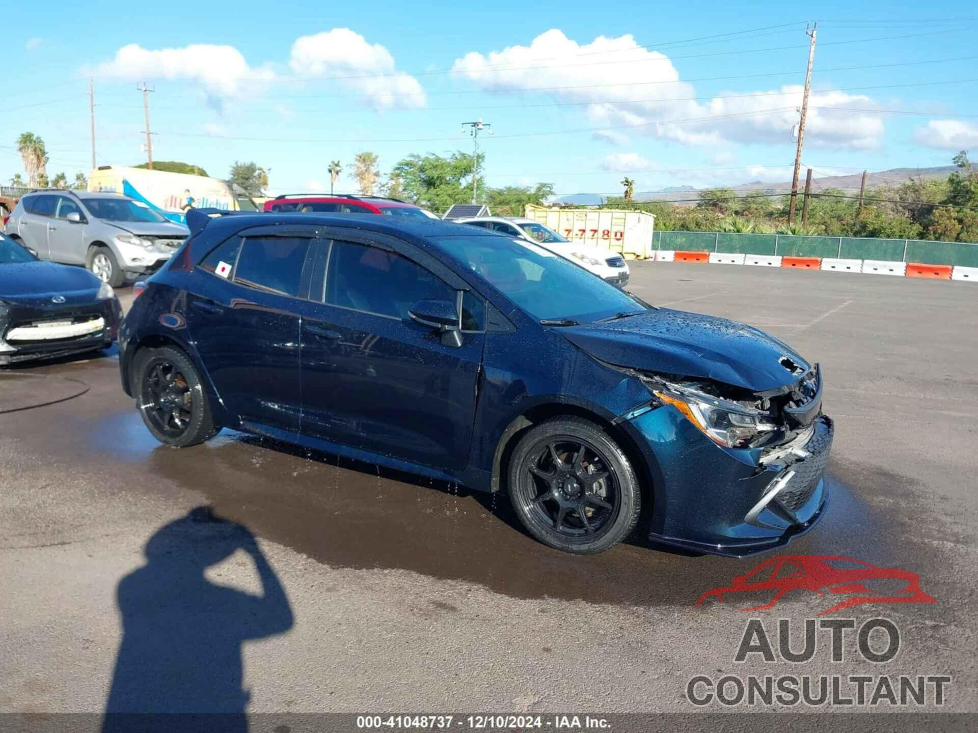 TOYOTA COROLLA 2019 - JTNK4RBE8K3035926