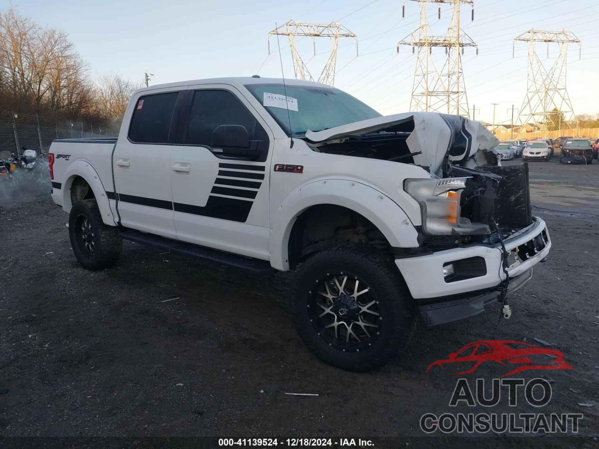 FORD F-150 2018 - 1FTEW1E52JFD23012