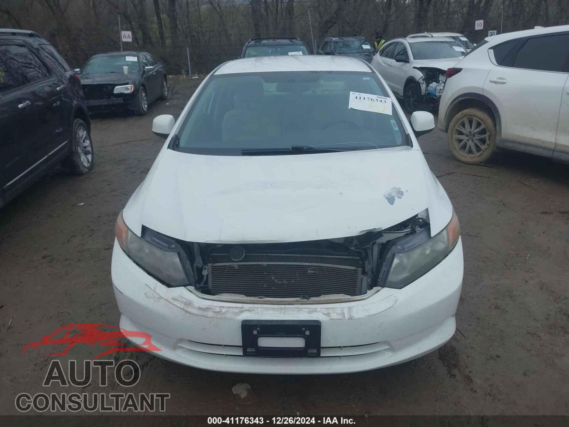 HONDA CIVIC SDN 2012 - 19XFB2F53CE063592