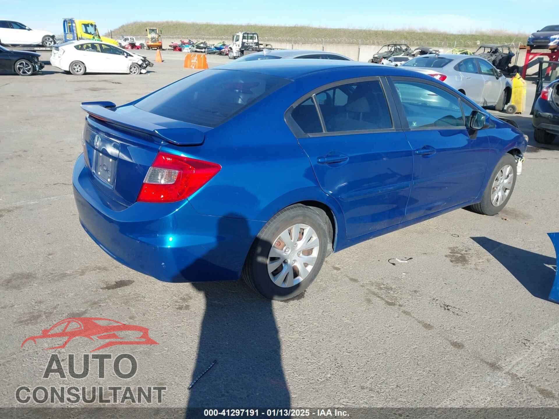 HONDA CIVIC 2012 - 19XFB2F54CE304432