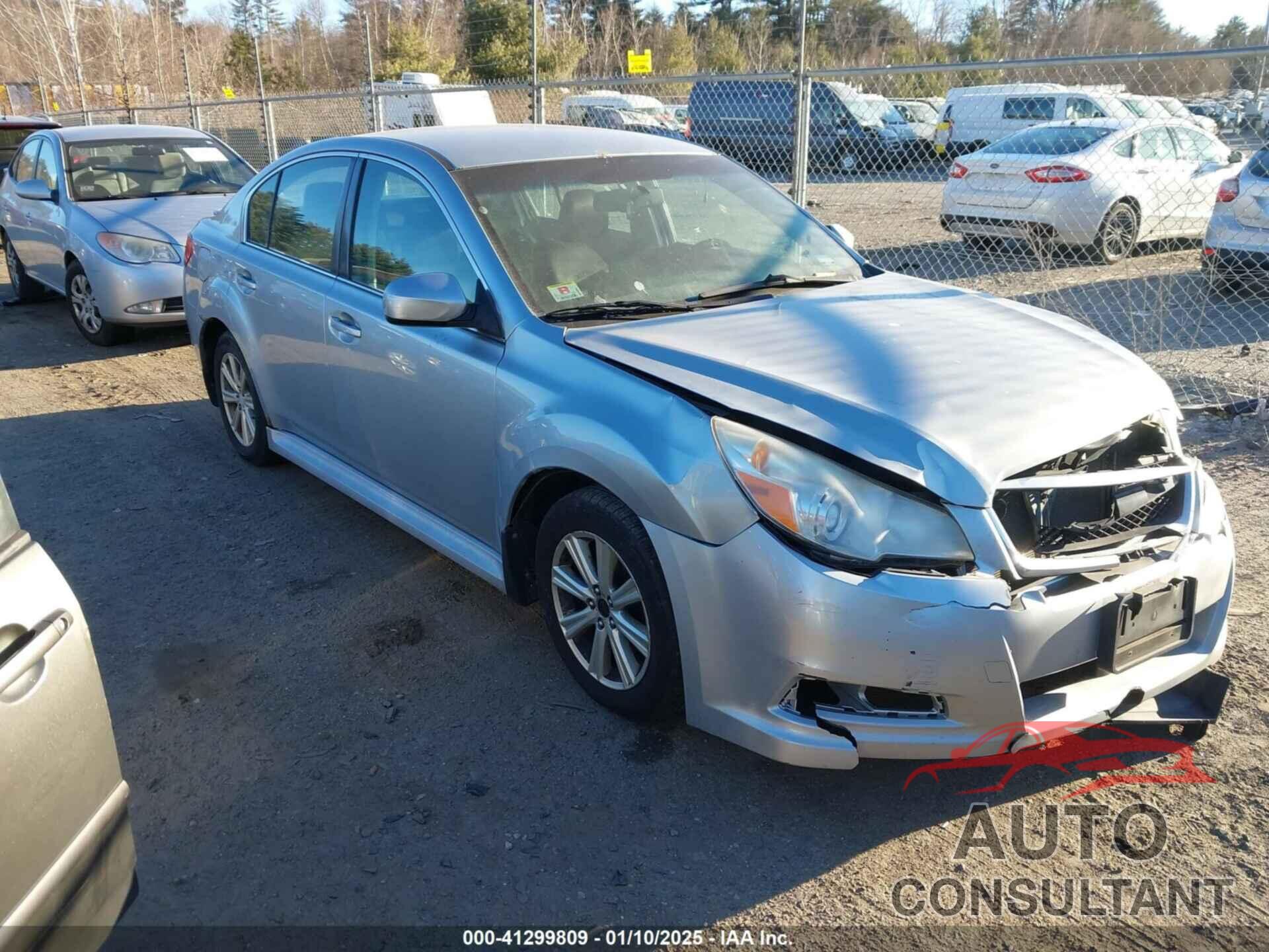 SUBARU LEGACY 2012 - 4S3BMBC67C3009273