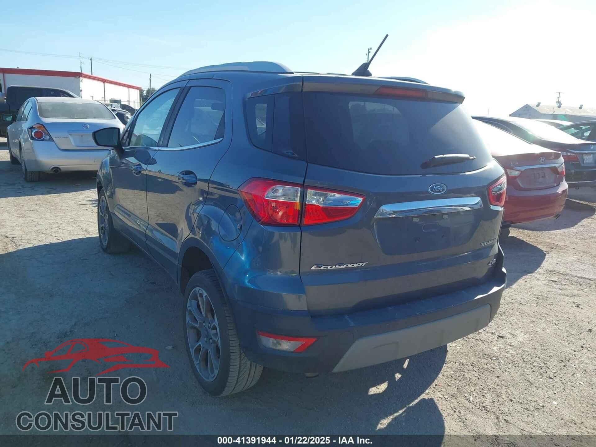 FORD ECOSPORT 2020 - MAJ6S3KL7LC328103