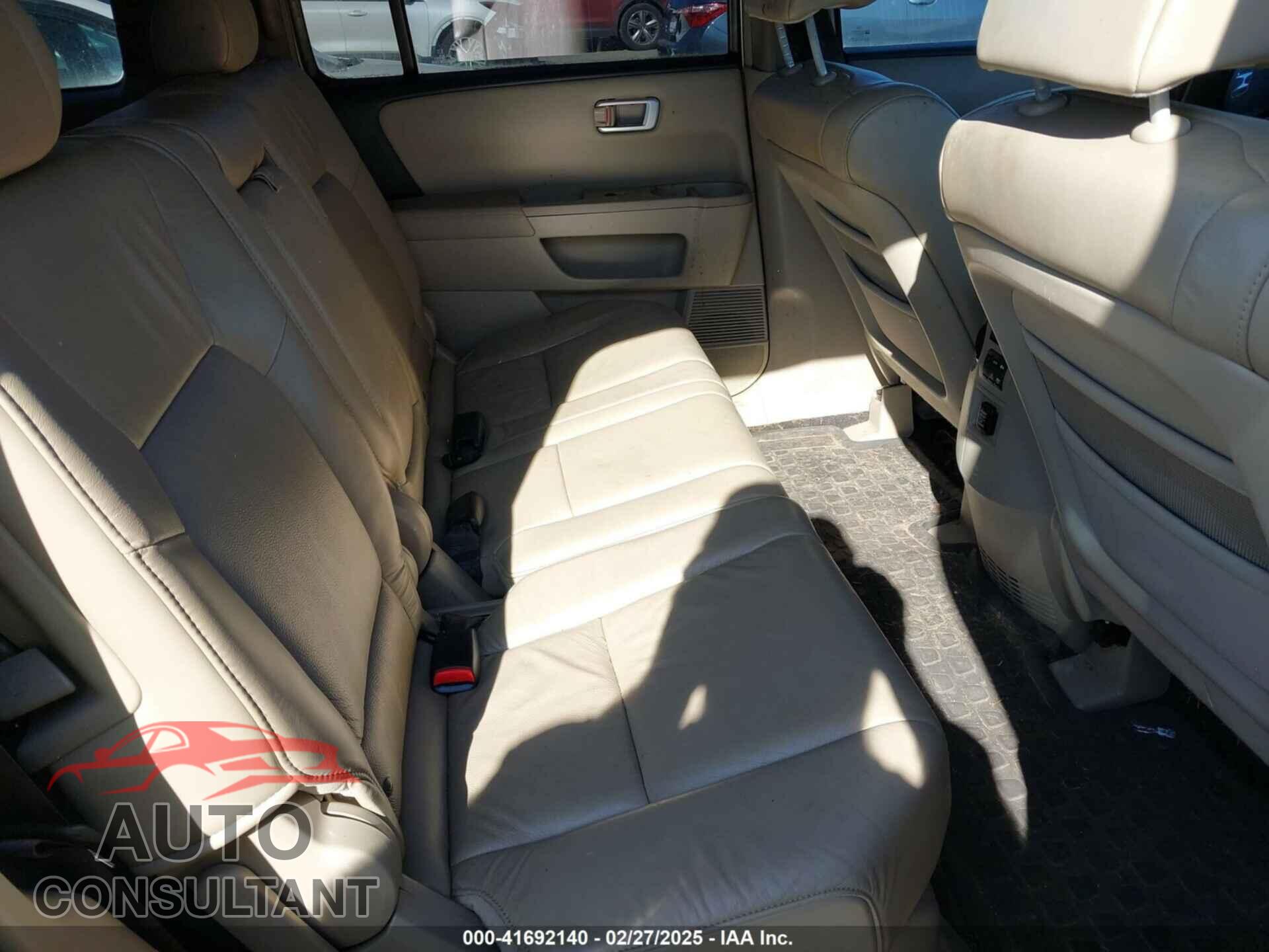 HONDA PILOT 2009 - 5FNYF48559B028030