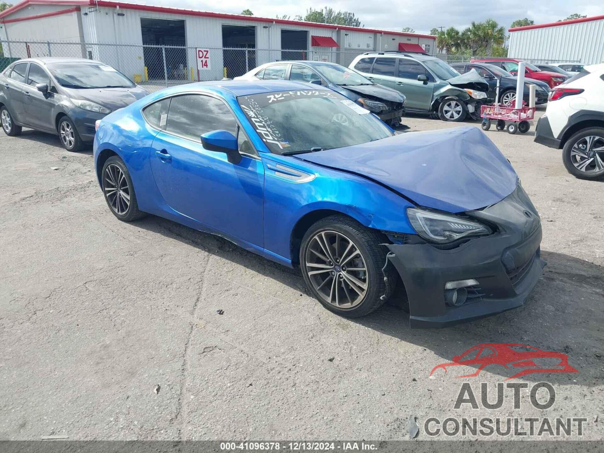 SUBARU BRZ 2013 - JF1ZCAC15D2605382