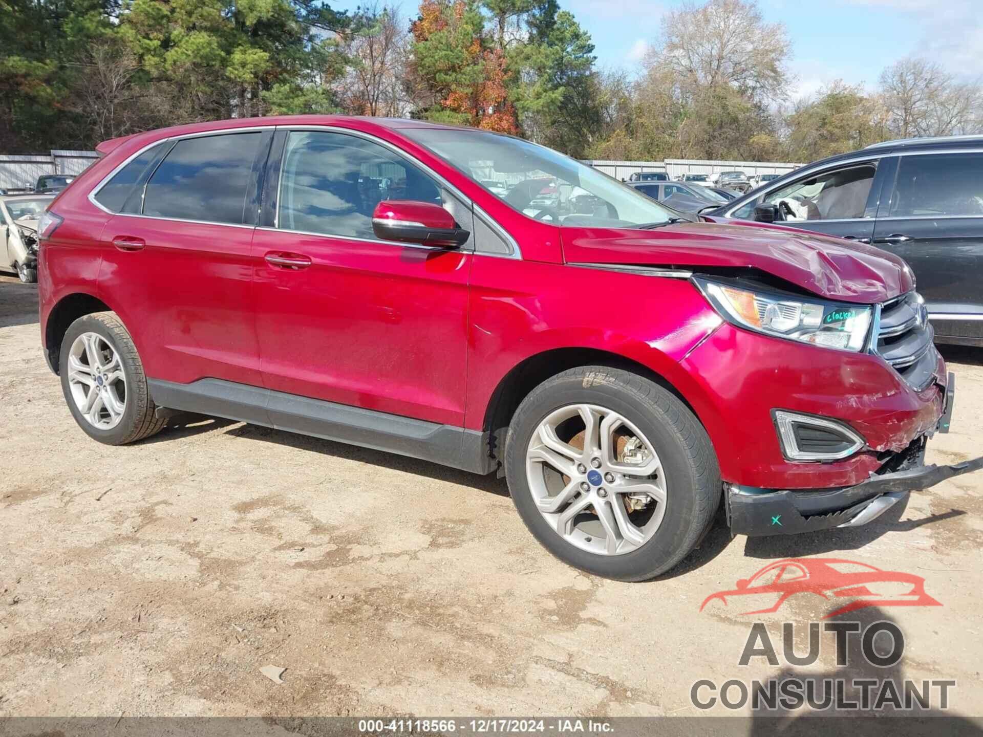 FORD EDGE 2017 - 2FMPK3K91HBC36412