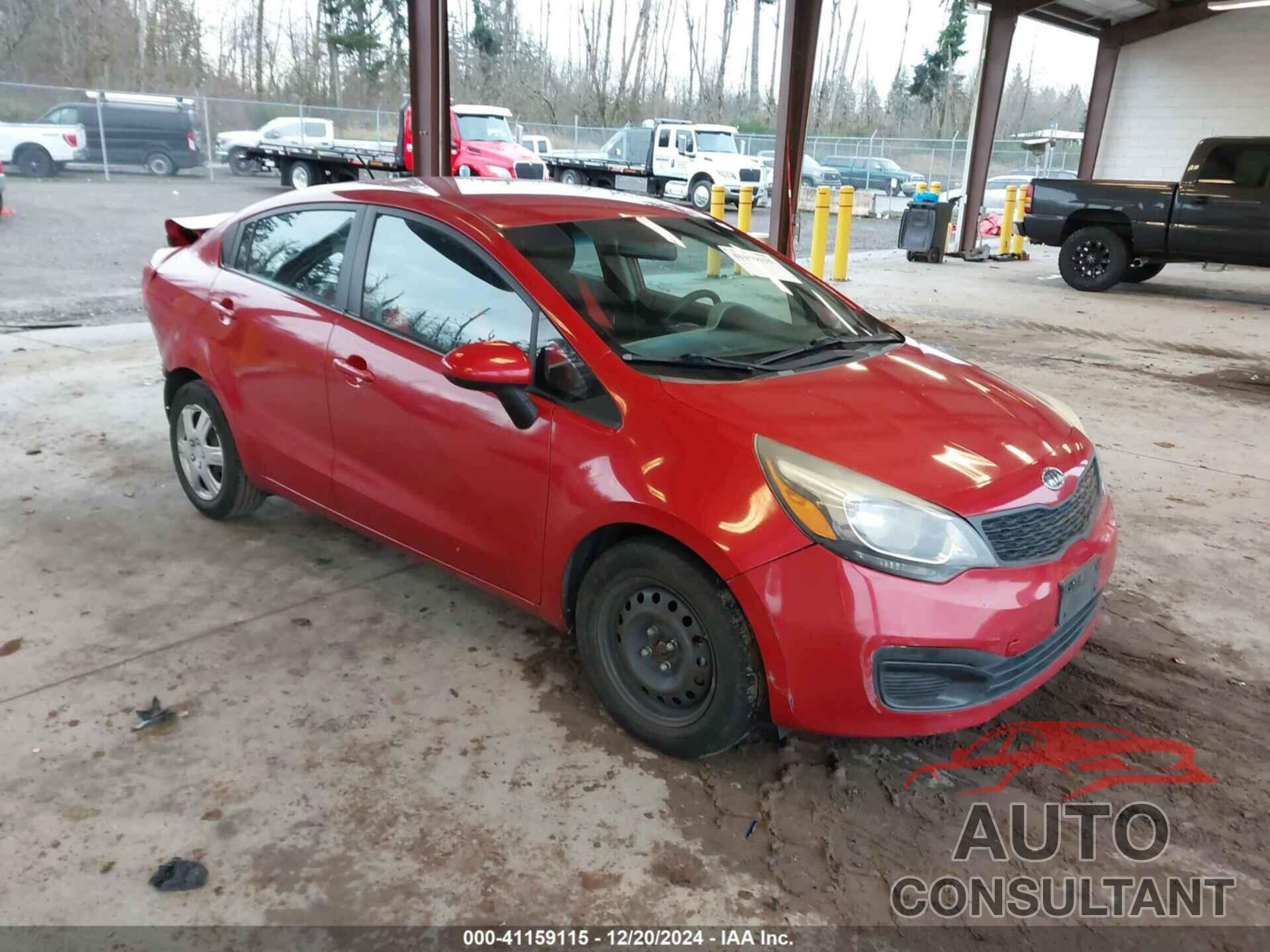 KIA RIO 2013 - KNADM4A37D6097672