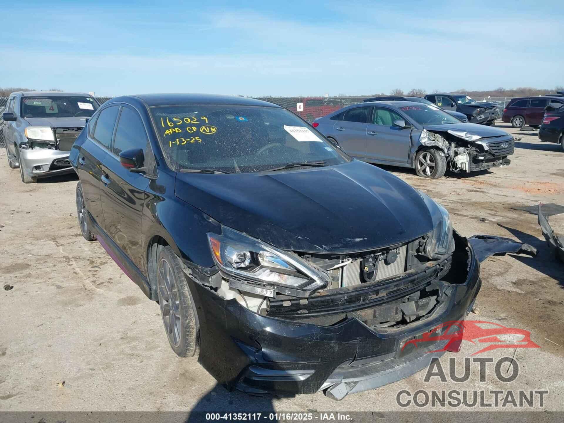 NISSAN SENTRA 2017 - 3N1CB7AP0HY376908