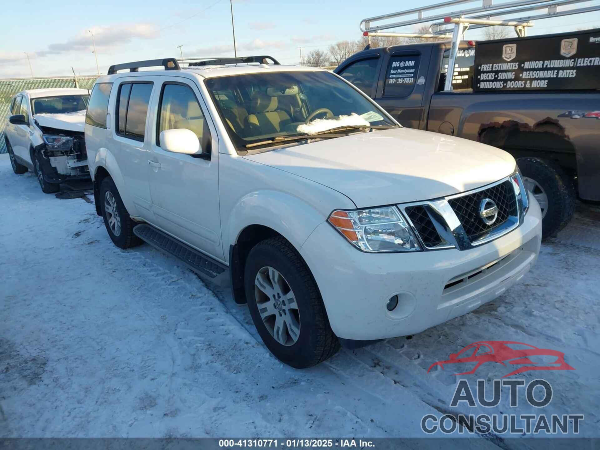 NISSAN PATHFINDER 2009 - 5N1AR18B39C615803