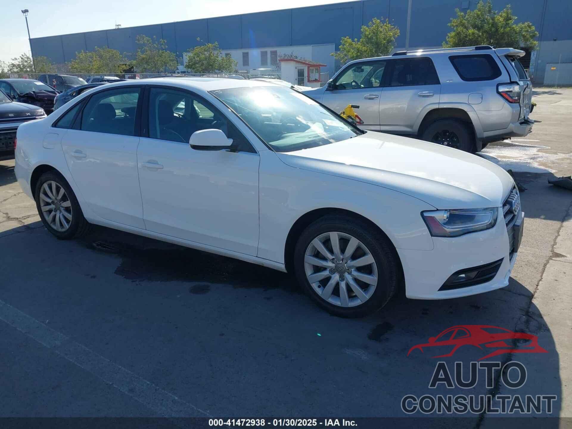 AUDI A4 2013 - WAUAFAFL2DN022954